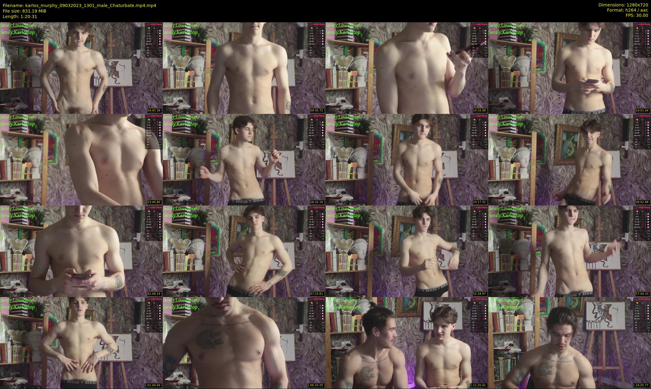 karlos_murphy — 81 minute Chaturbate male cam show recording, 720p, Mar 9, 2023