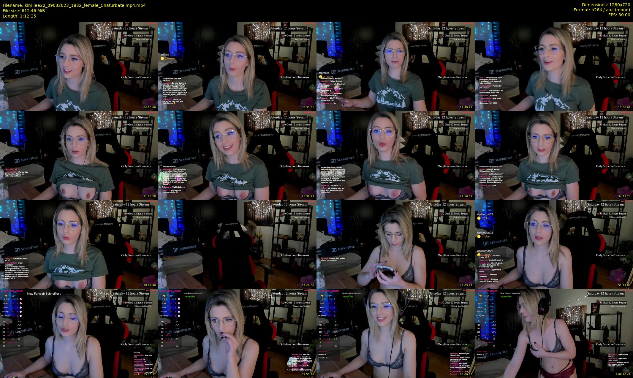 kimilee22 — 73 minute Chaturbate female cam show recording, 720p, Mar 9, 2023