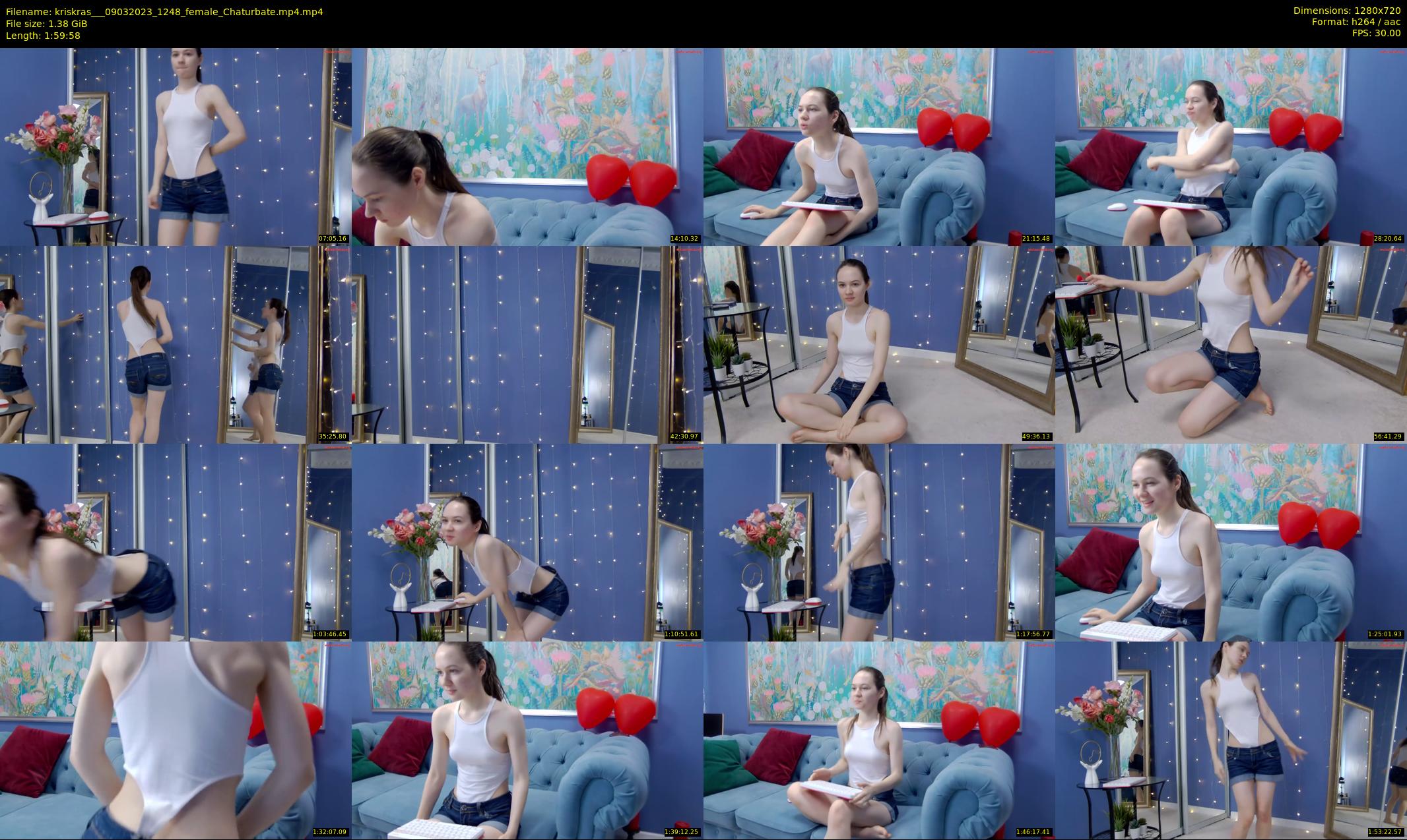 kriskras__ — 120 minute Chaturbate female cam show recording, 720p, Mar 9, 2023