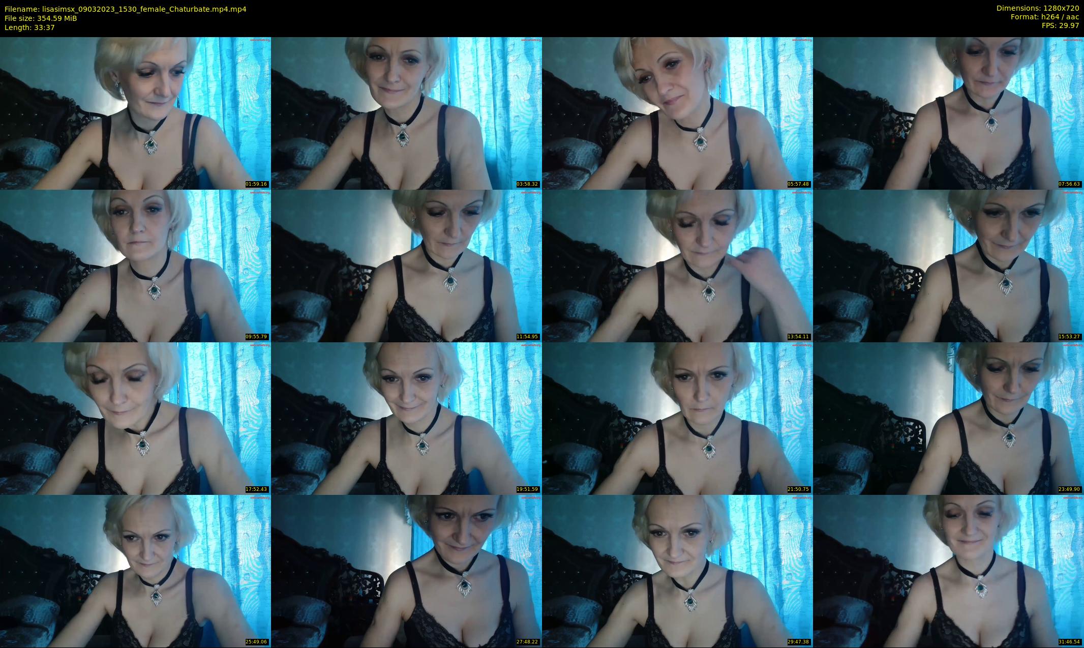 lisasimsx — 34 minute Chaturbate female cam show recording, 720p, Mar 9, 2023