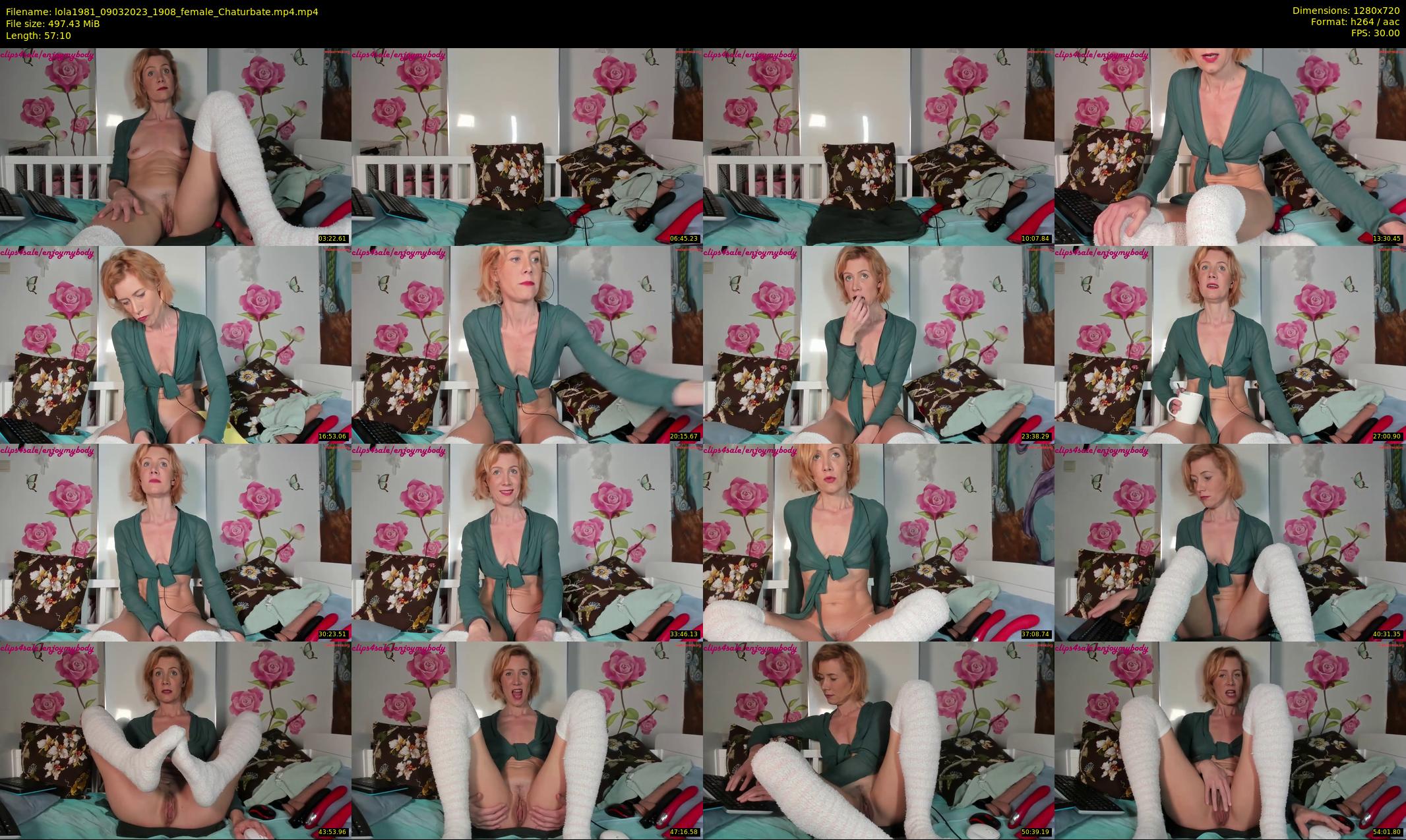 lola1981 — 58 minute Chaturbate female cam show recording, 720p, Mar 9, 2023