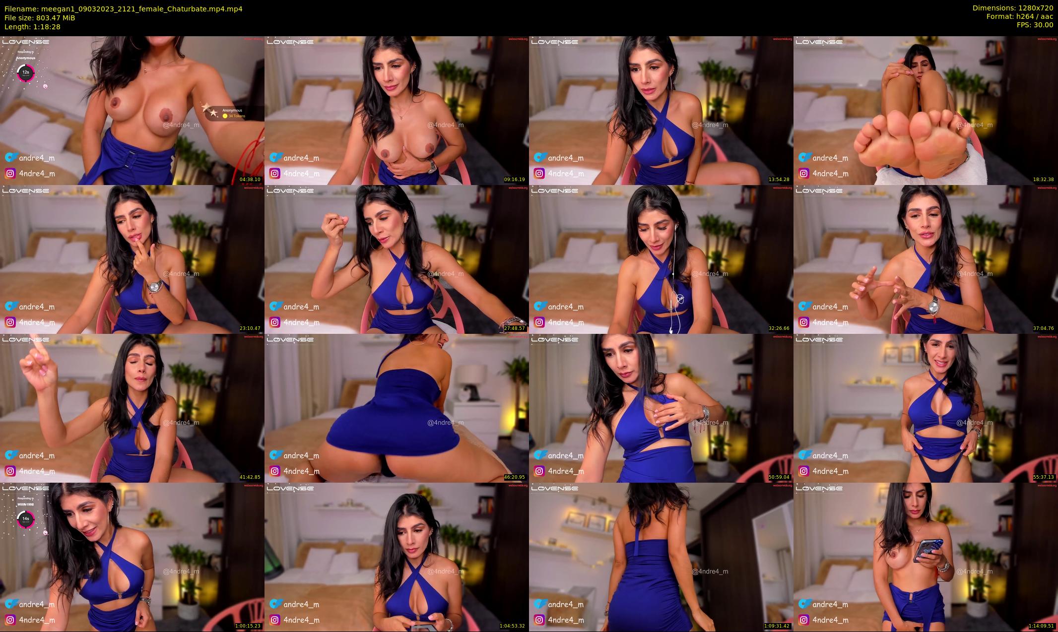 meegan1 — 79 minute Chaturbate female cam show recording, 720p, Mar 9, 2023