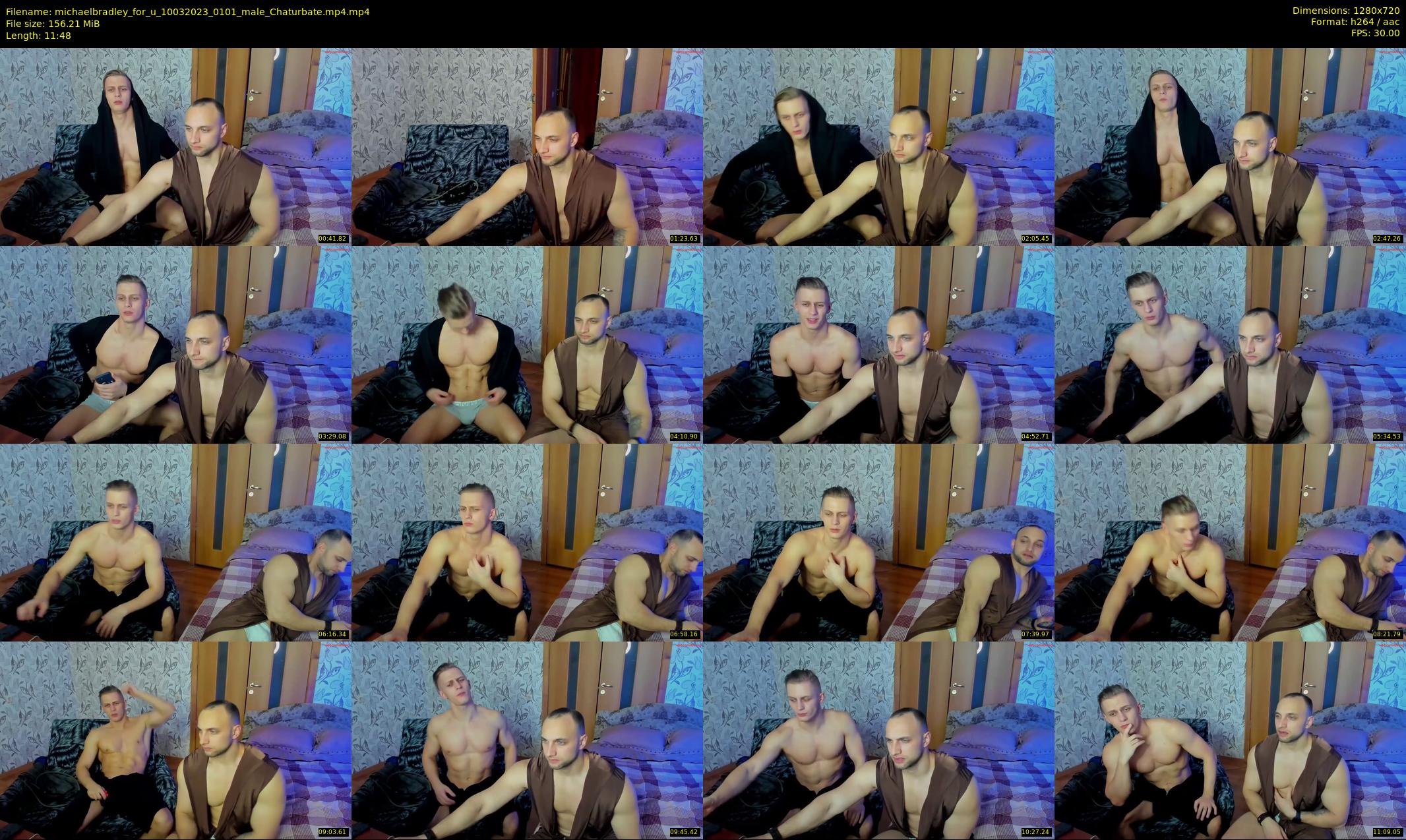 michaelbradley_for_u — 12 minute Chaturbate male cam show recording, 720p, Mar 10, 2023