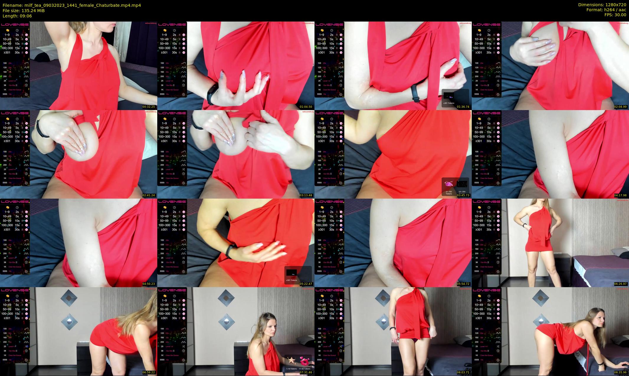 milf_tea — 10 minute Chaturbate female cam show recording, 720p, Mar 9, 2023