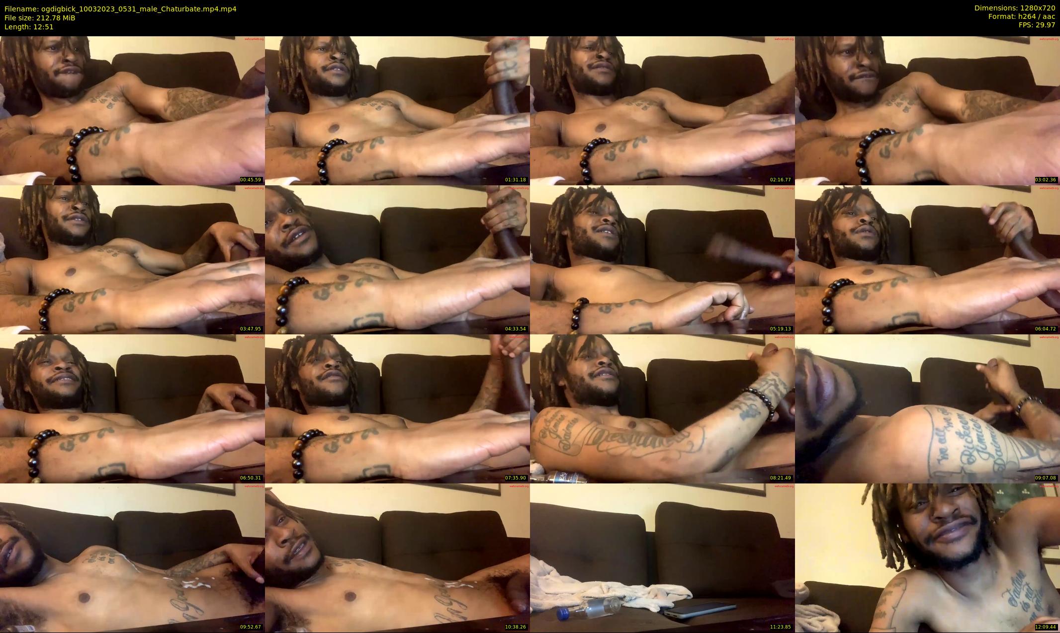 ogdigbick — 13 minute Chaturbate male cam show recording, 720p, Mar 10, 2023