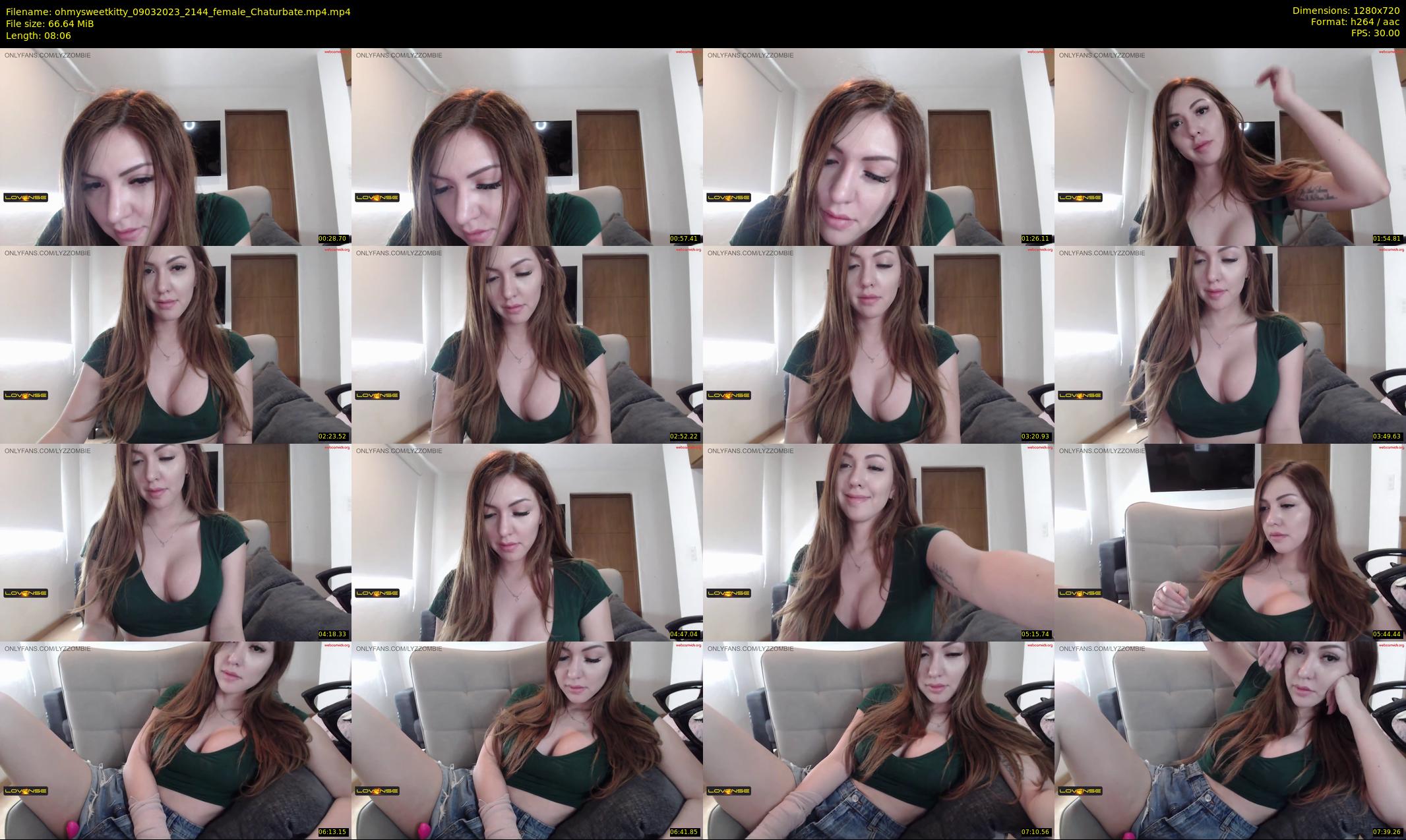 ohmysweetkitty — 9 minute Chaturbate female cam show recording, 720p, Mar 9, 2023
