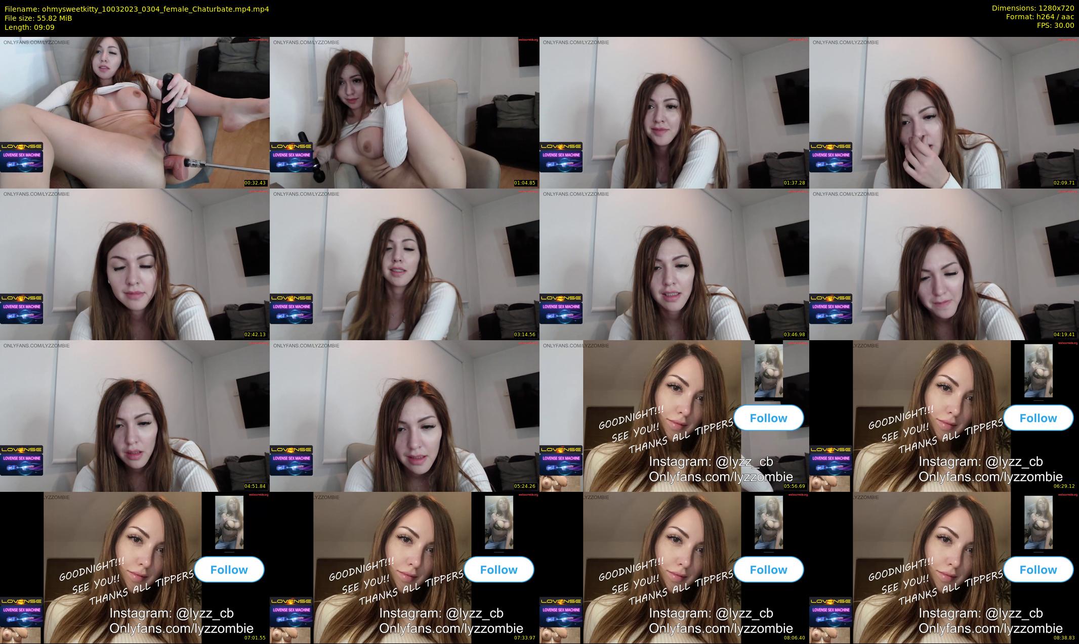 ohmysweetkitty — 10 minute Chaturbate female cam show recording, 720p, Mar 10, 2023