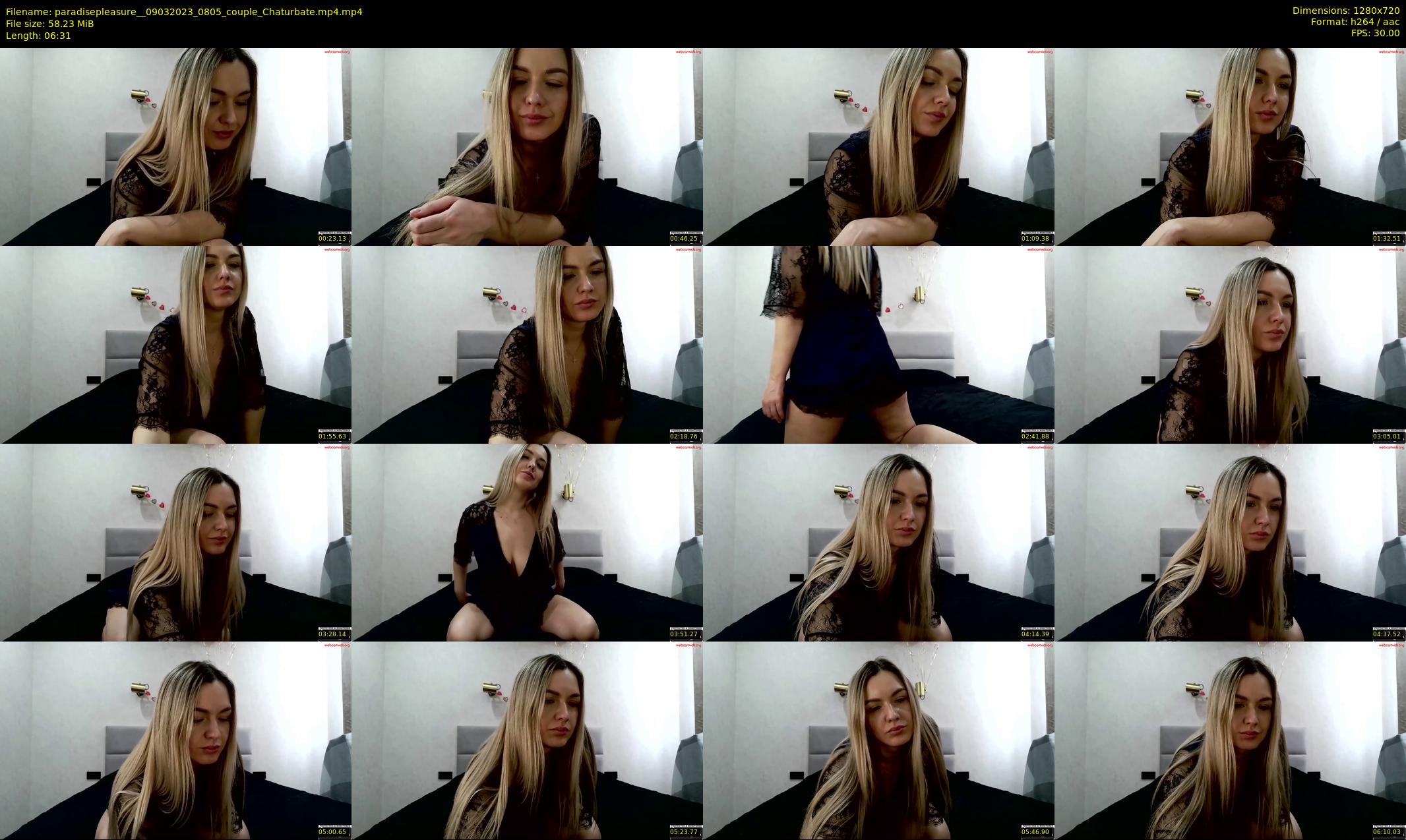 paradisepleasure_ — 7 minute Chaturbate couple cam show recording, 720p, Mar 9, 2023