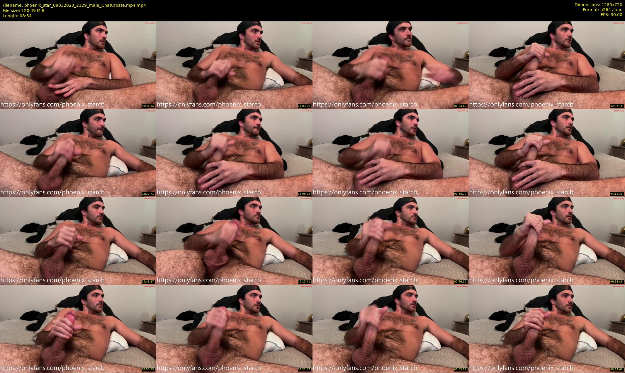 phoenix_star — 9 minute Chaturbate male cam show recording, 720p, Mar 9, 2023