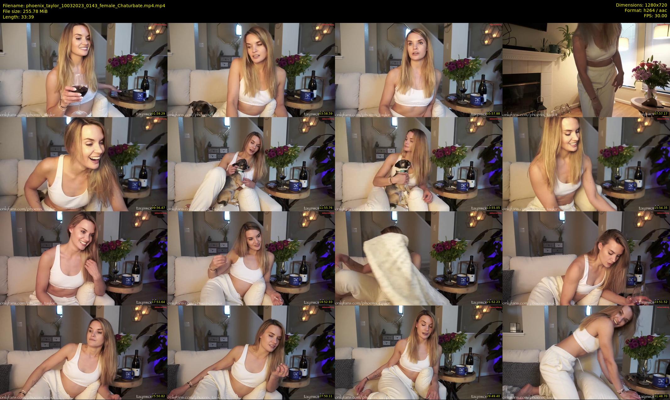 phoenix_taylor — 34 minute Chaturbate female cam show recording, 720p, Mar 10, 2023