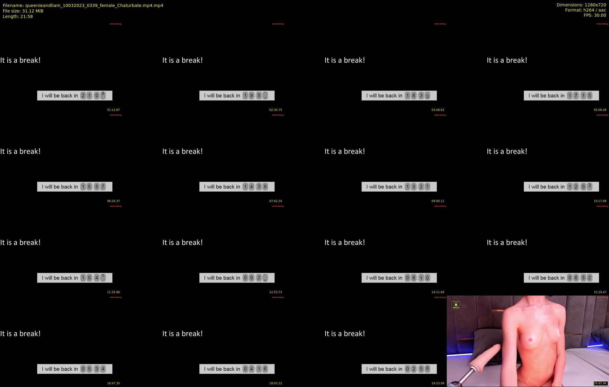 queenieandliam — 22 minute Chaturbate couple cam show recording, 720p, Mar 10, 2023