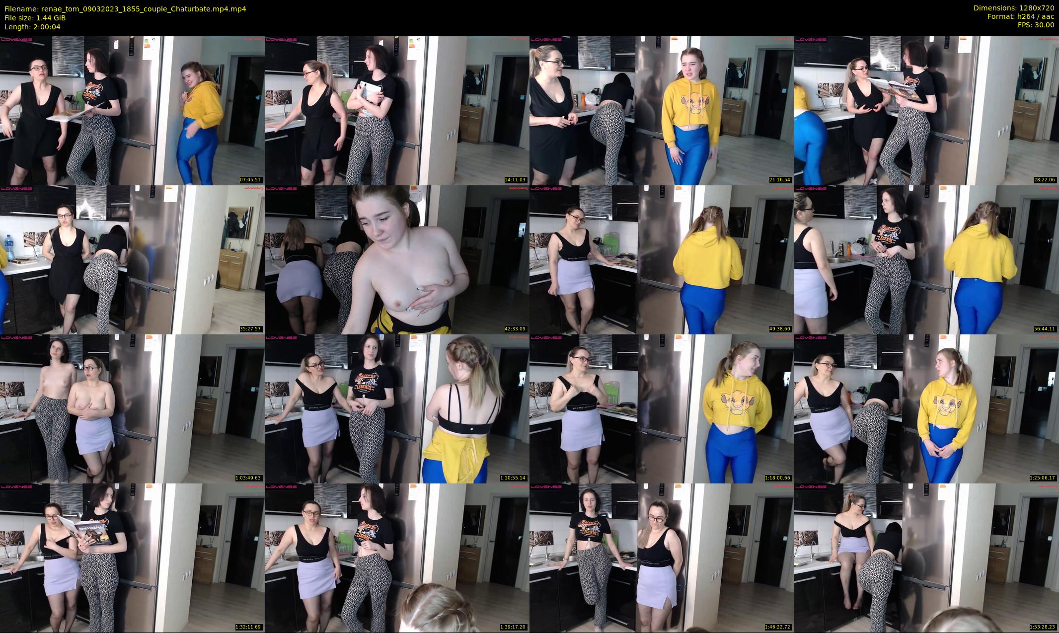 renae_tom — 121 minute Chaturbate couple cam show recording, 720p, Mar 9, 2023