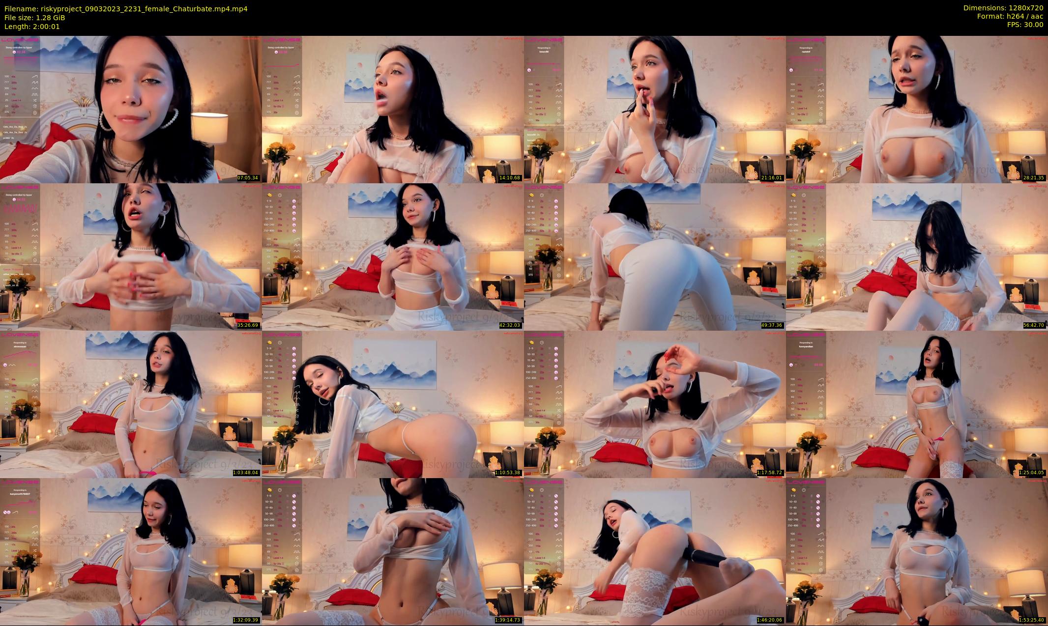 riskyproject — 121 minute Chaturbate couple cam show recording, 720p, Mar 9, 2023