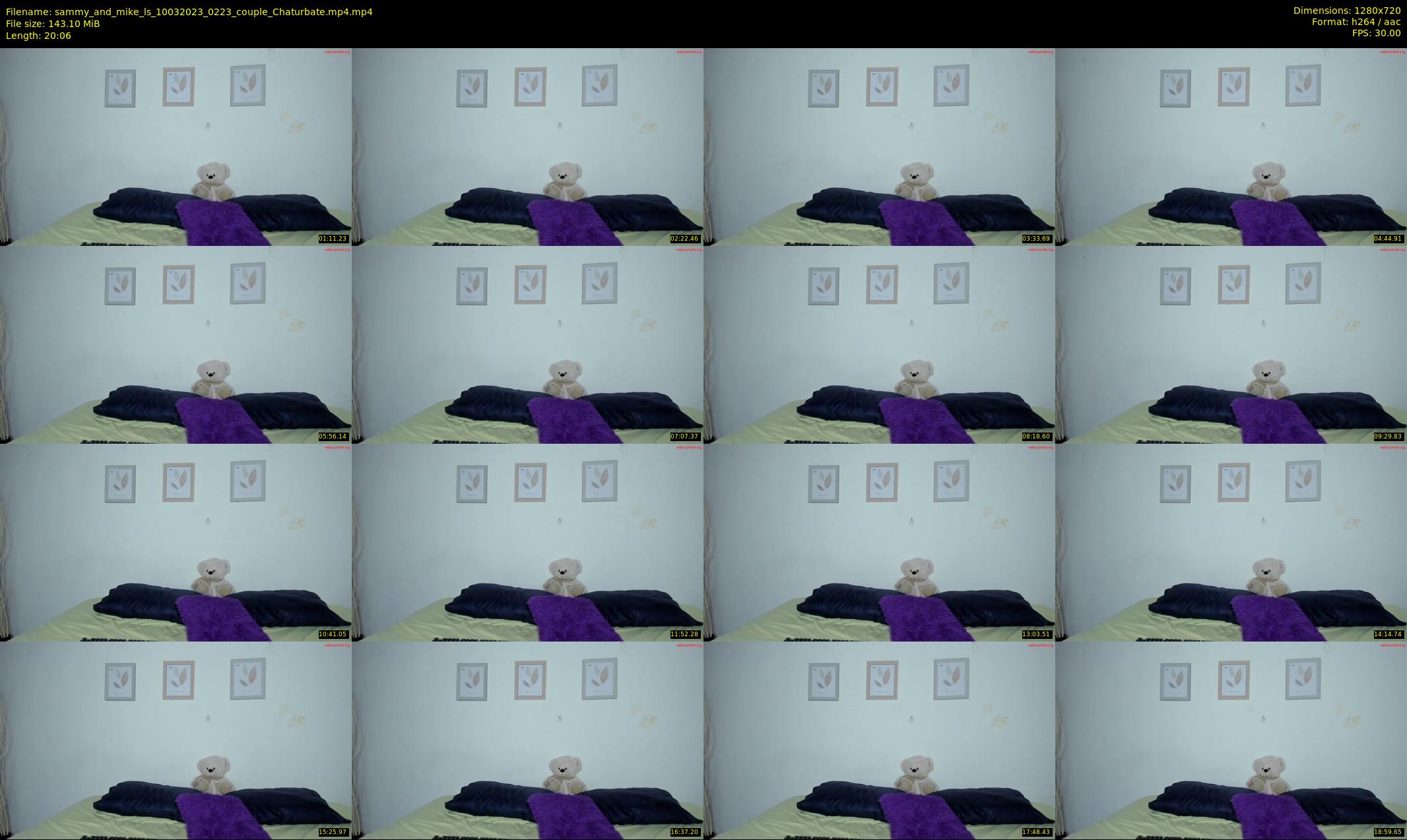 sammy_and_mike_ls — 21 minute Chaturbate couple cam show recording, 720p, Mar 10, 2023