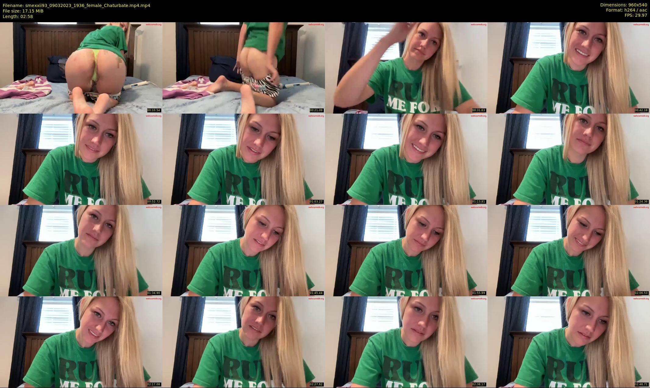 smexxii93 — 3 minute Chaturbate female cam show recording, 480p, Mar 9, 2023