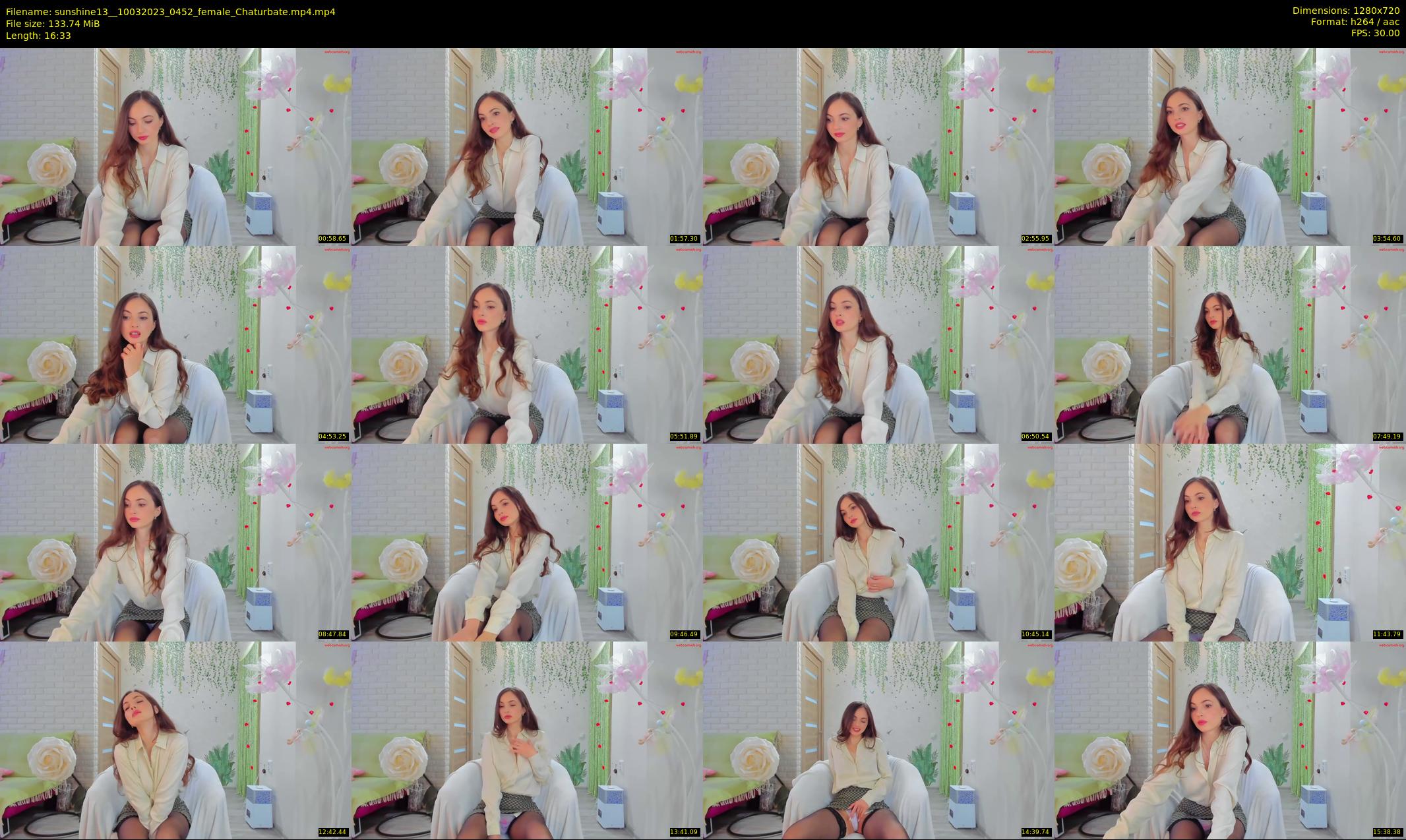 sunshine13_ — 17 minute Chaturbate female cam show recording, 720p, Mar 10, 2023
