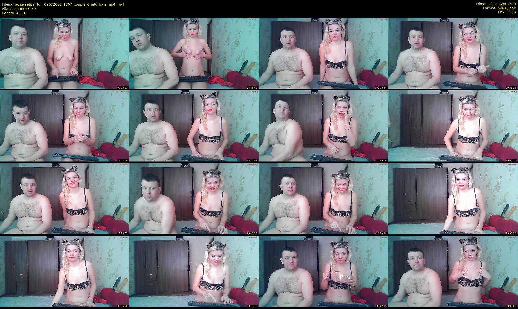 sweetpairfun — 41 minute Chaturbate couple cam show recording, 720p, Mar 9, 2023