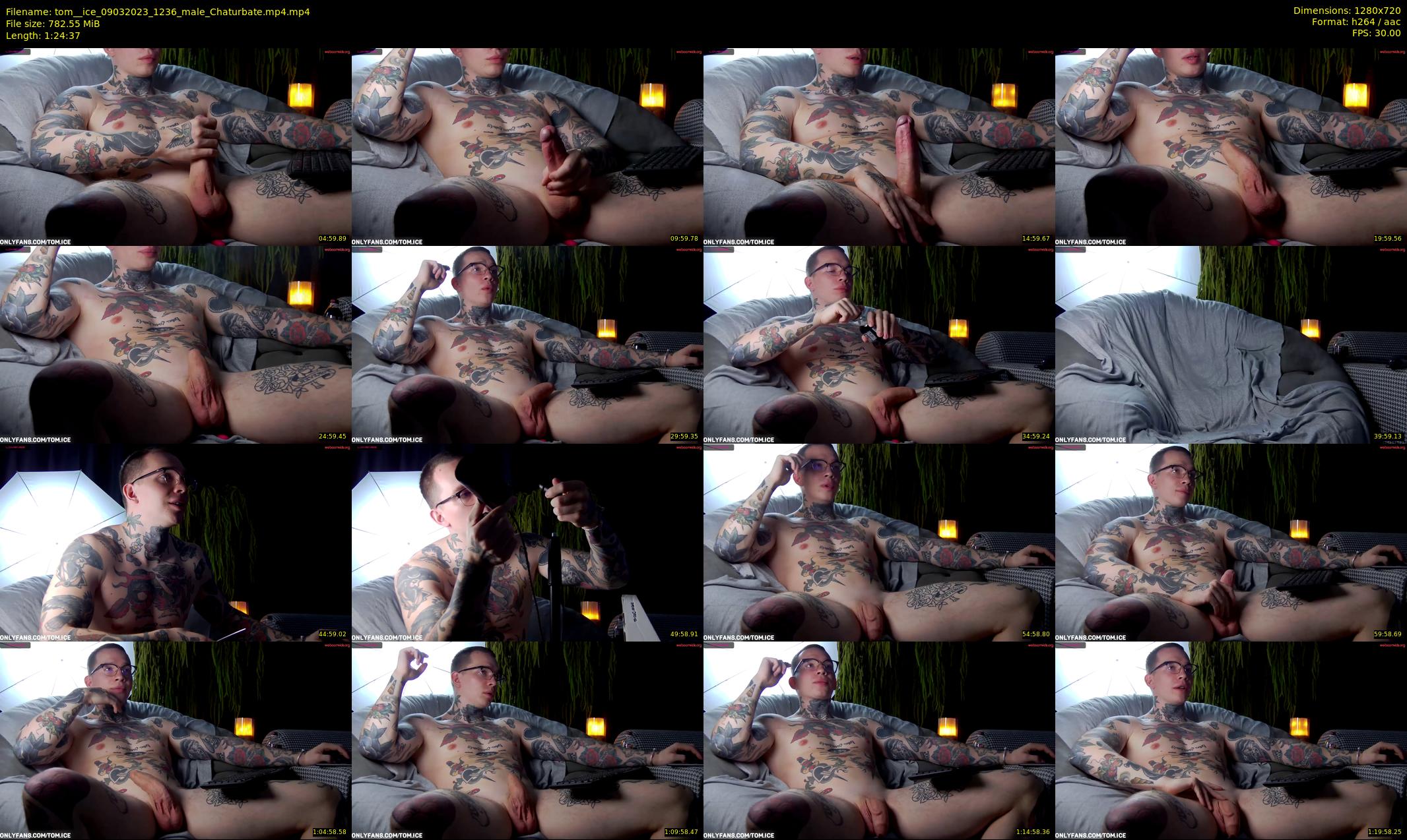 tom__ice — 85 minute Chaturbate male cam show recording, 720p, Mar 9, 2023
