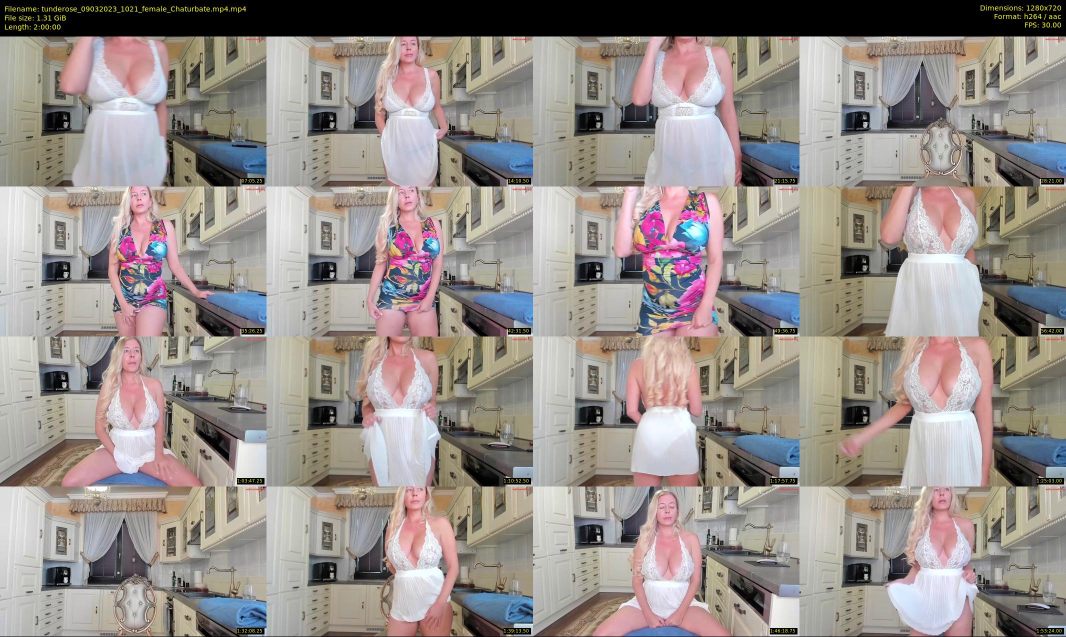 tunderose — 120 minute Chaturbate female cam show recording, 720p, Mar 9, 2023