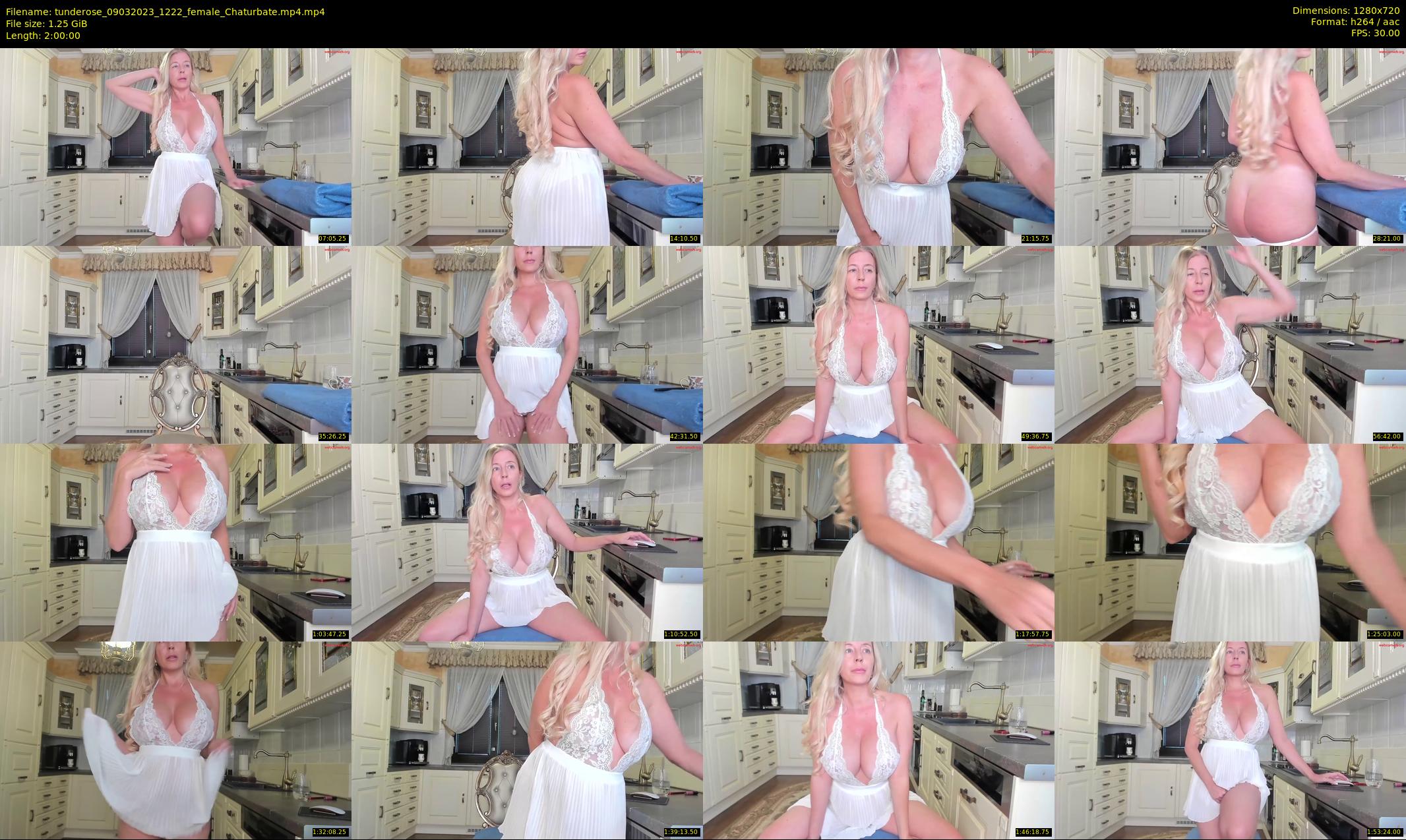 tunderose — 120 minute Chaturbate female cam show recording, 720p, Mar 9, 2023