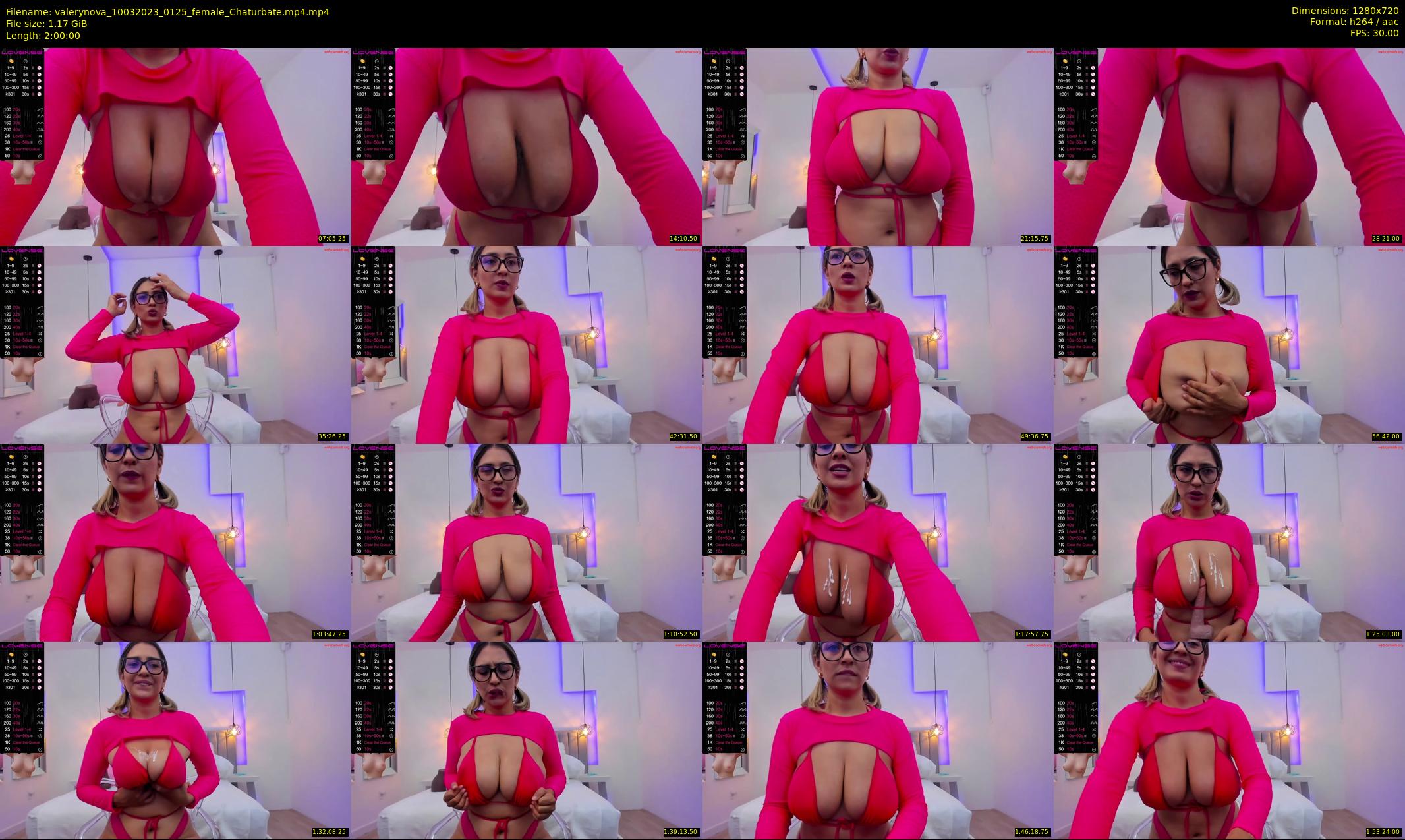 valerynova — 120 minute Chaturbate female cam show recording, 720p, Mar 10, 2023
