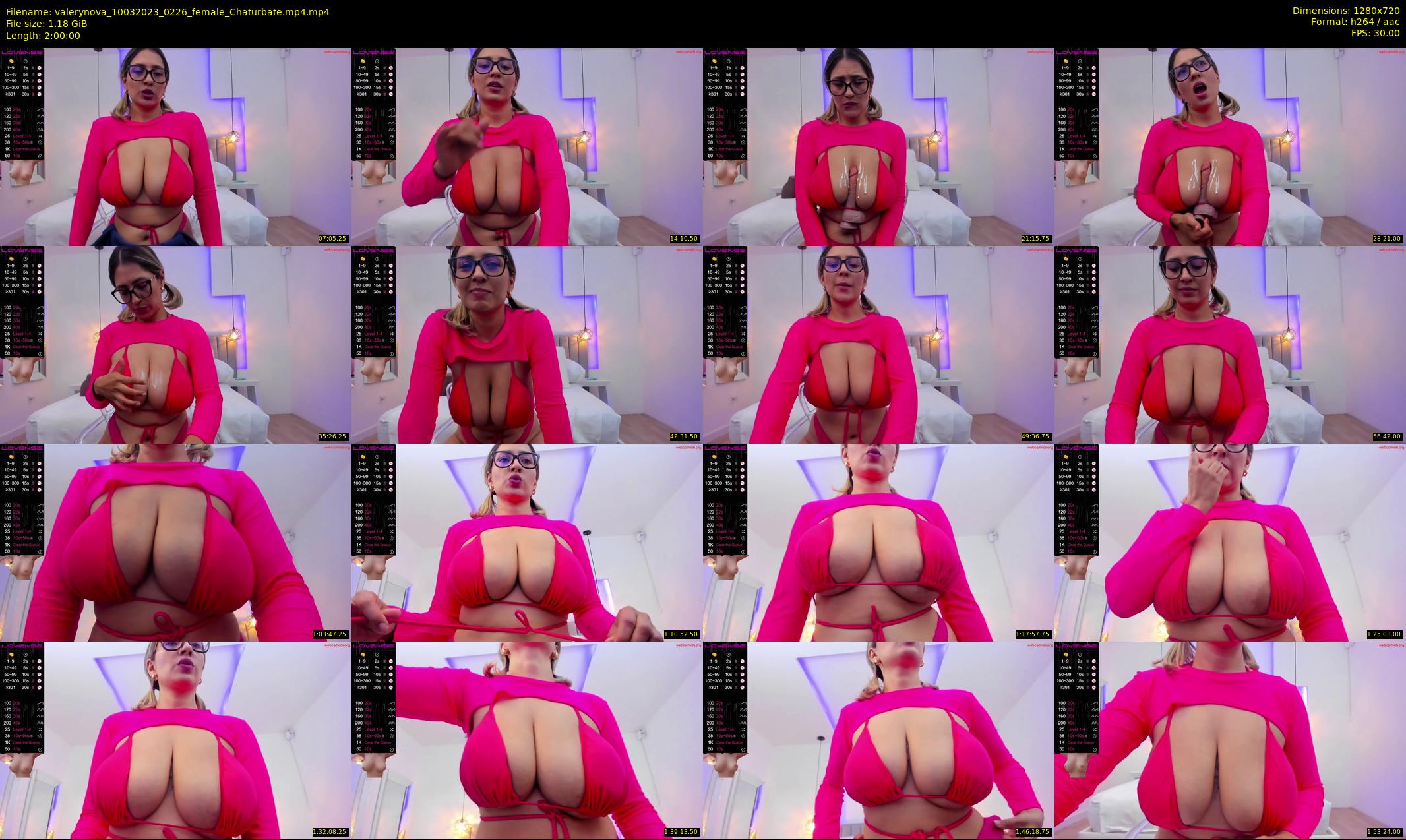valerynova — 120 minute Chaturbate female cam show recording, 720p, Mar 10, 2023