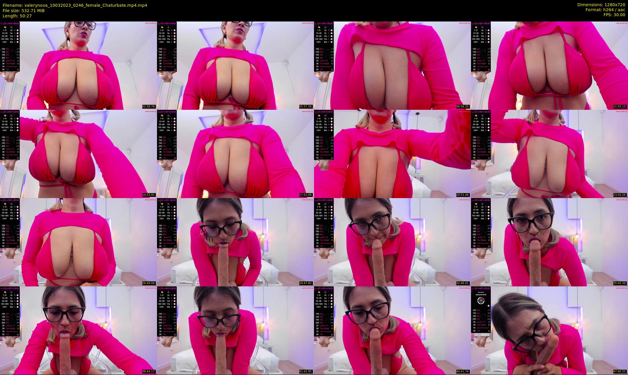 valerynova — 51 minute Chaturbate female cam show recording, 720p, Mar 10, 2023