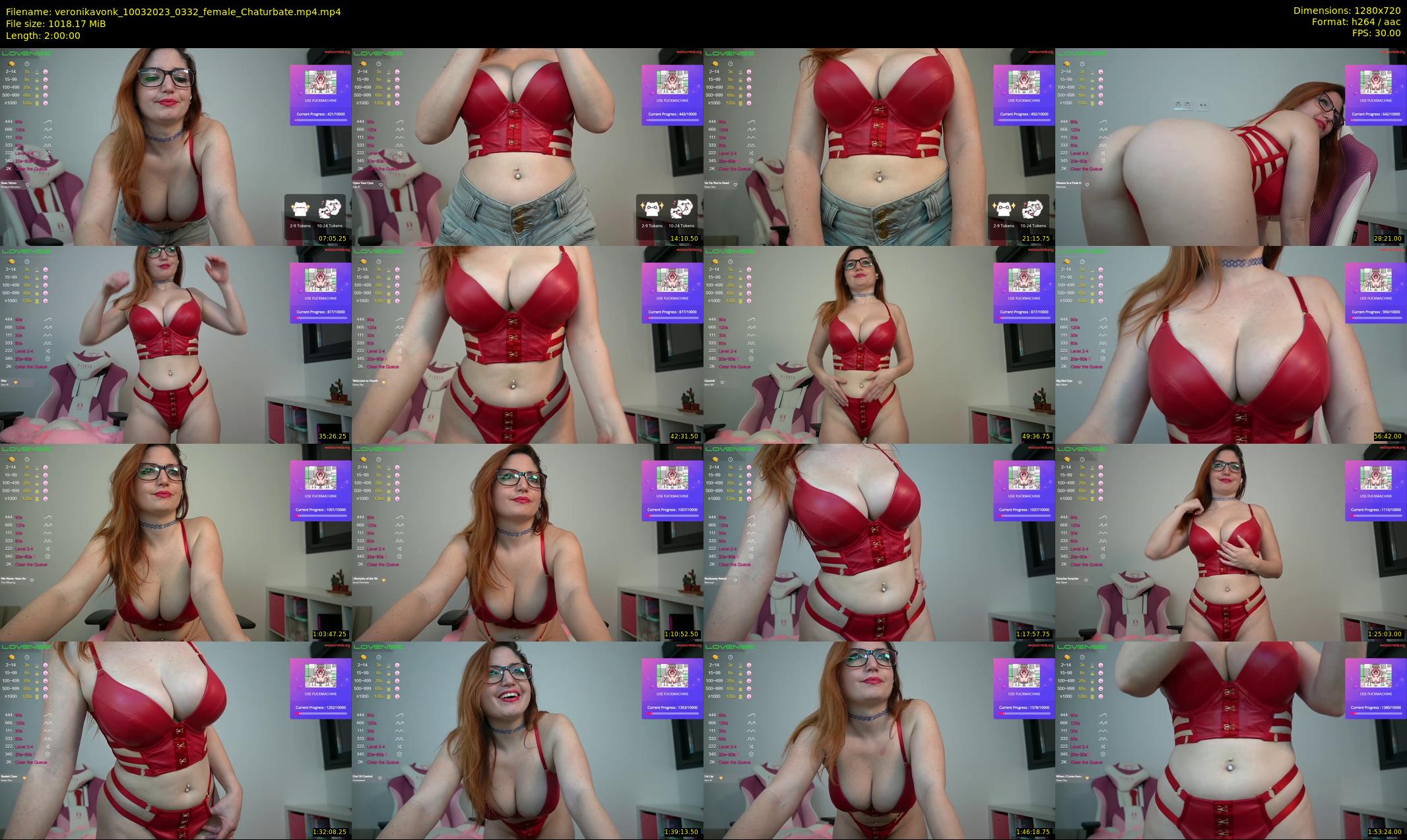 veronikavonk — 120 minute Chaturbate female cam show recording, 720p, Mar 10, 2023