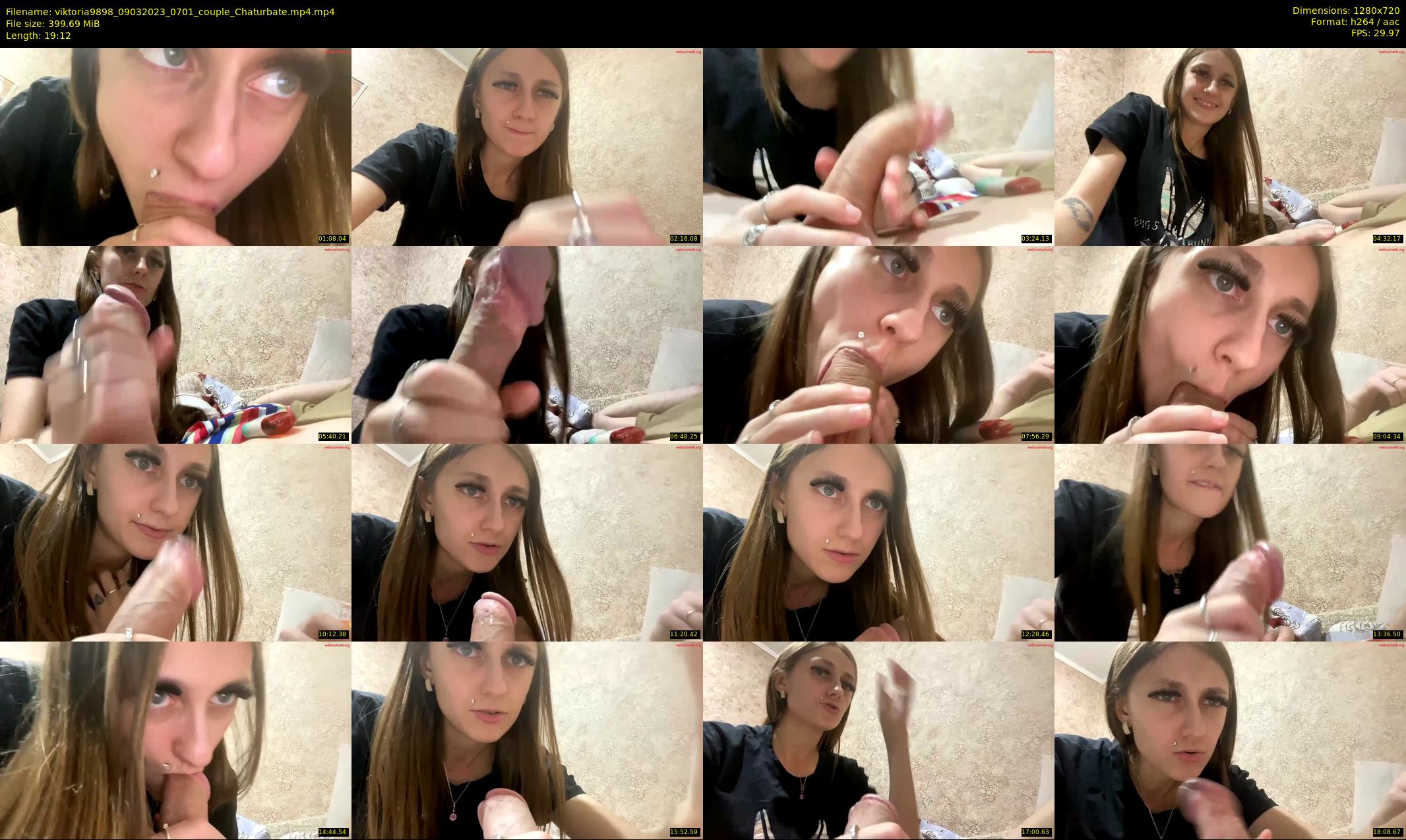 viktoria9898 — 20 minute Chaturbate couple cam show recording, 720p, Mar 9, 2023