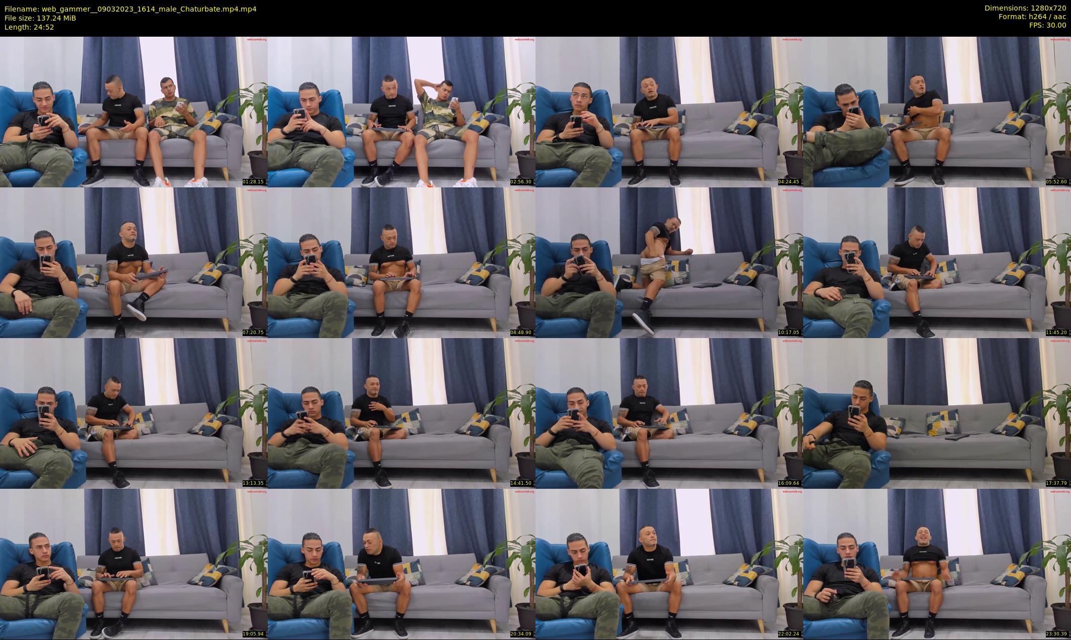 web_gammer_ — 25 minute Chaturbate male cam show recording, 720p, Mar 9, 2023
