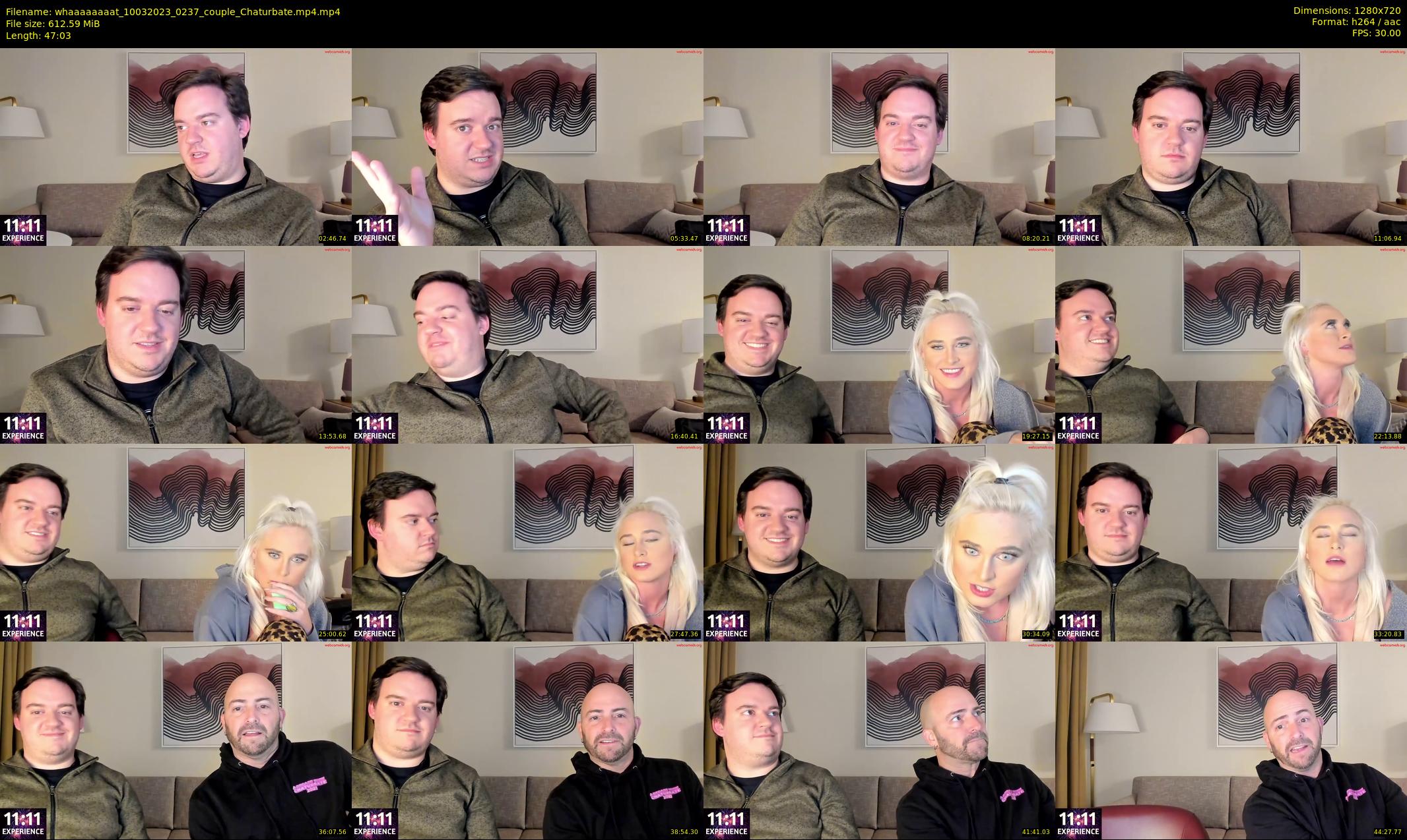 whaaaaaaaat — 48 minute Chaturbate couple cam show recording, 720p, Mar 10, 2023