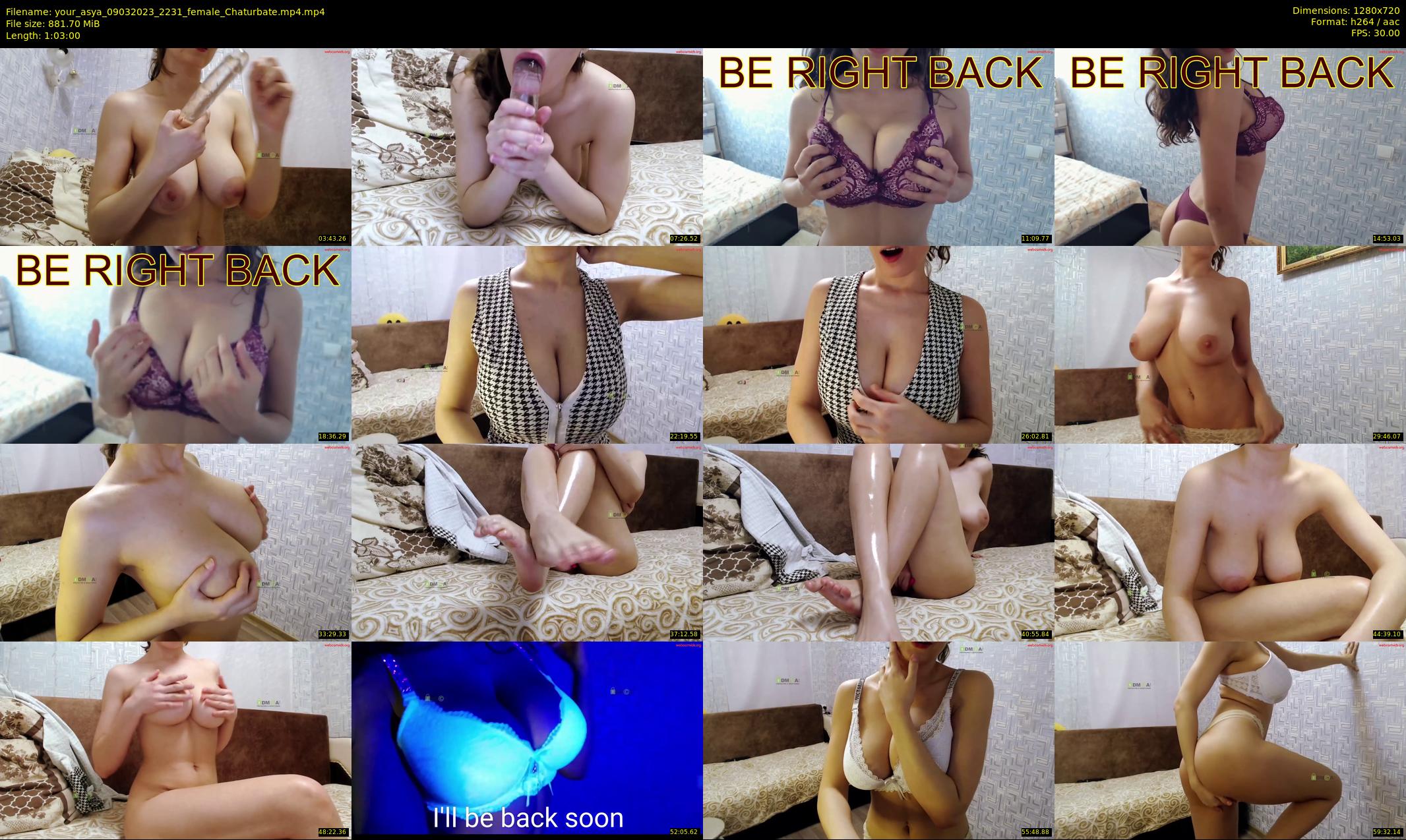 your_asya — 63 minute Chaturbate female cam show recording, 720p, Mar 9, 2023