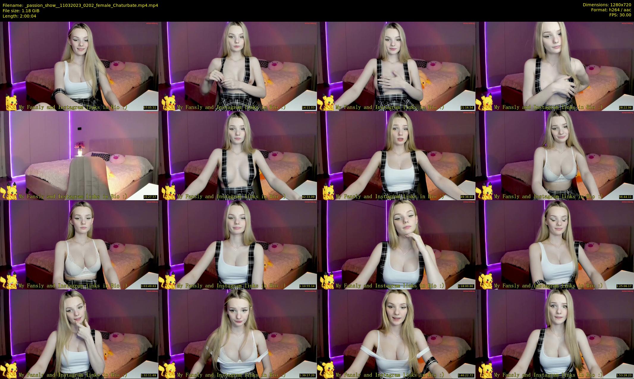 _passion_show_ — 121 minute Chaturbate couple cam show recording, 720p, Mar 11, 2023