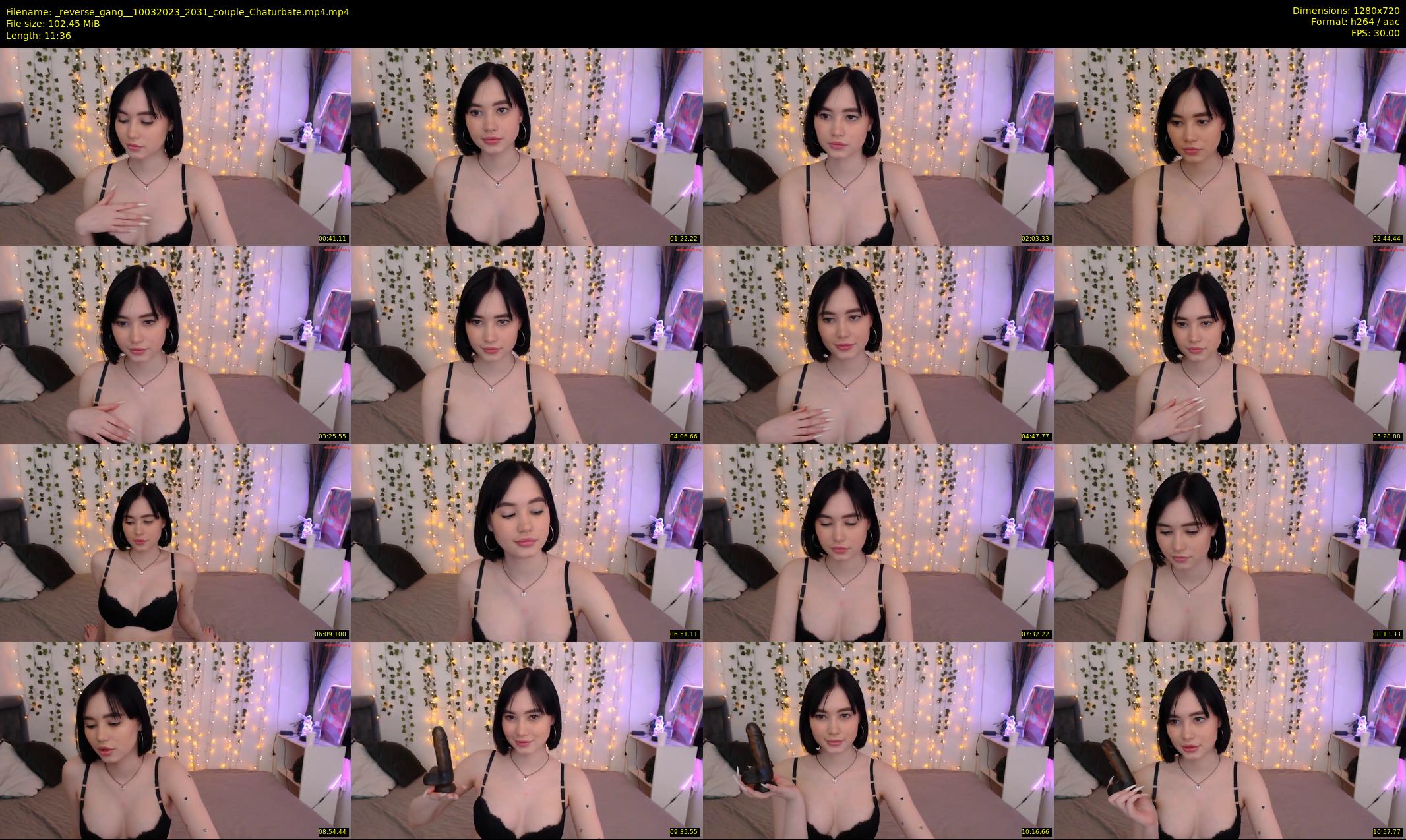 _reverse_gang_ — 12 minute Chaturbate couple cam show recording, 720p, Mar 10, 2023