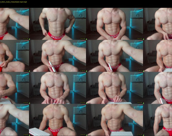 adam_muscle_ — 32 minute Chaturbate male cam show recording, 720p, Mar 11, 2023