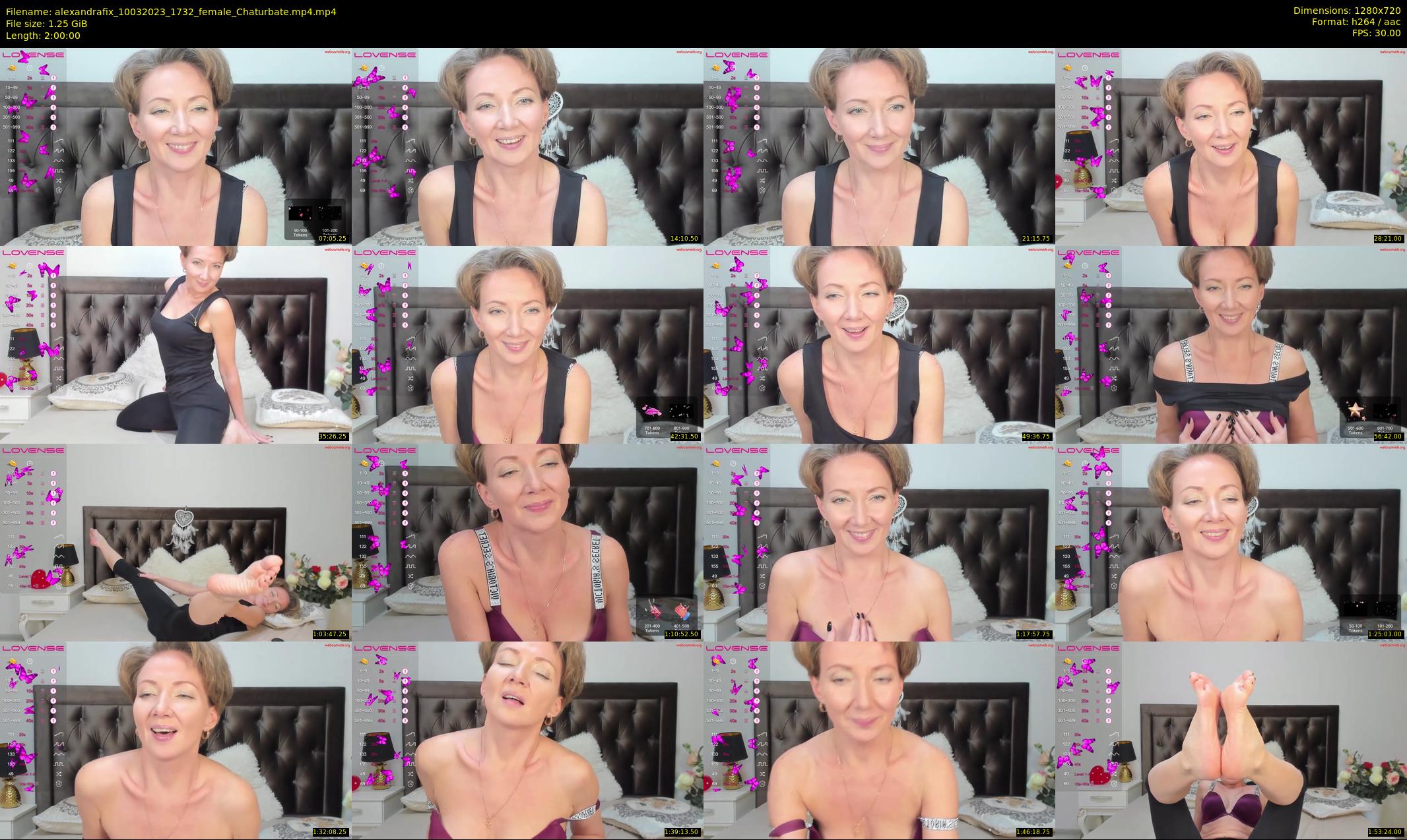 alexandrafix — 120 minute Chaturbate female cam show recording, 720p, Mar 10, 2023