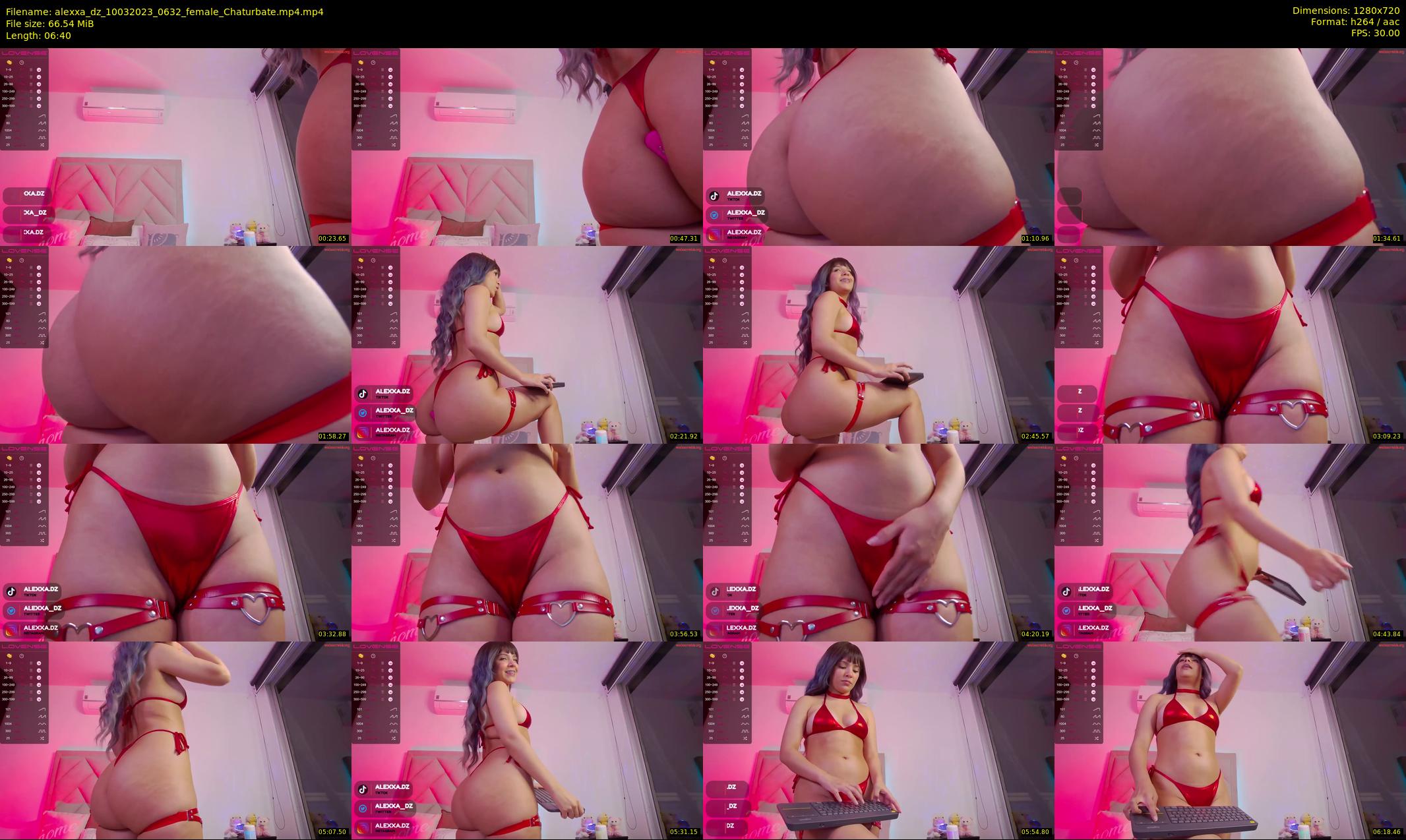 alexxa_dz — 7 minute Chaturbate female cam show recording, 720p, Mar 10, 2023