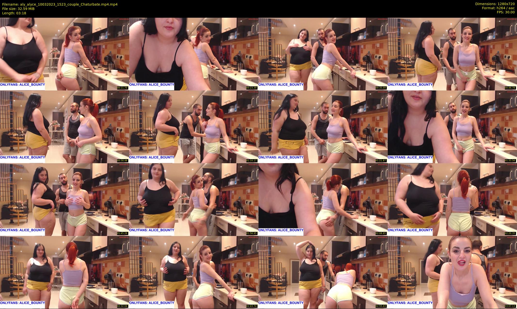 aly_alyce — 4 minute Chaturbate female cam show recording, 720p, Mar 10, 2023