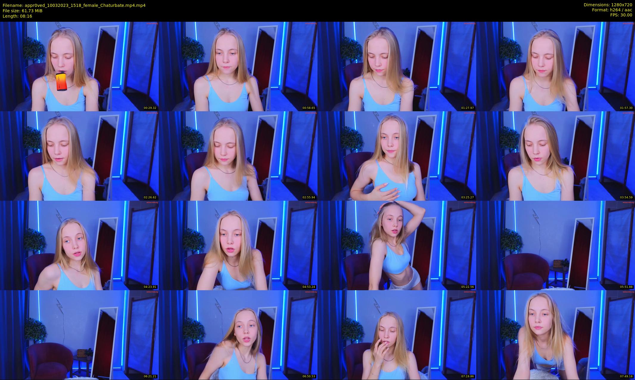 appr0ved — 9 minute Chaturbate female cam show recording, 720p, Mar 10, 2023