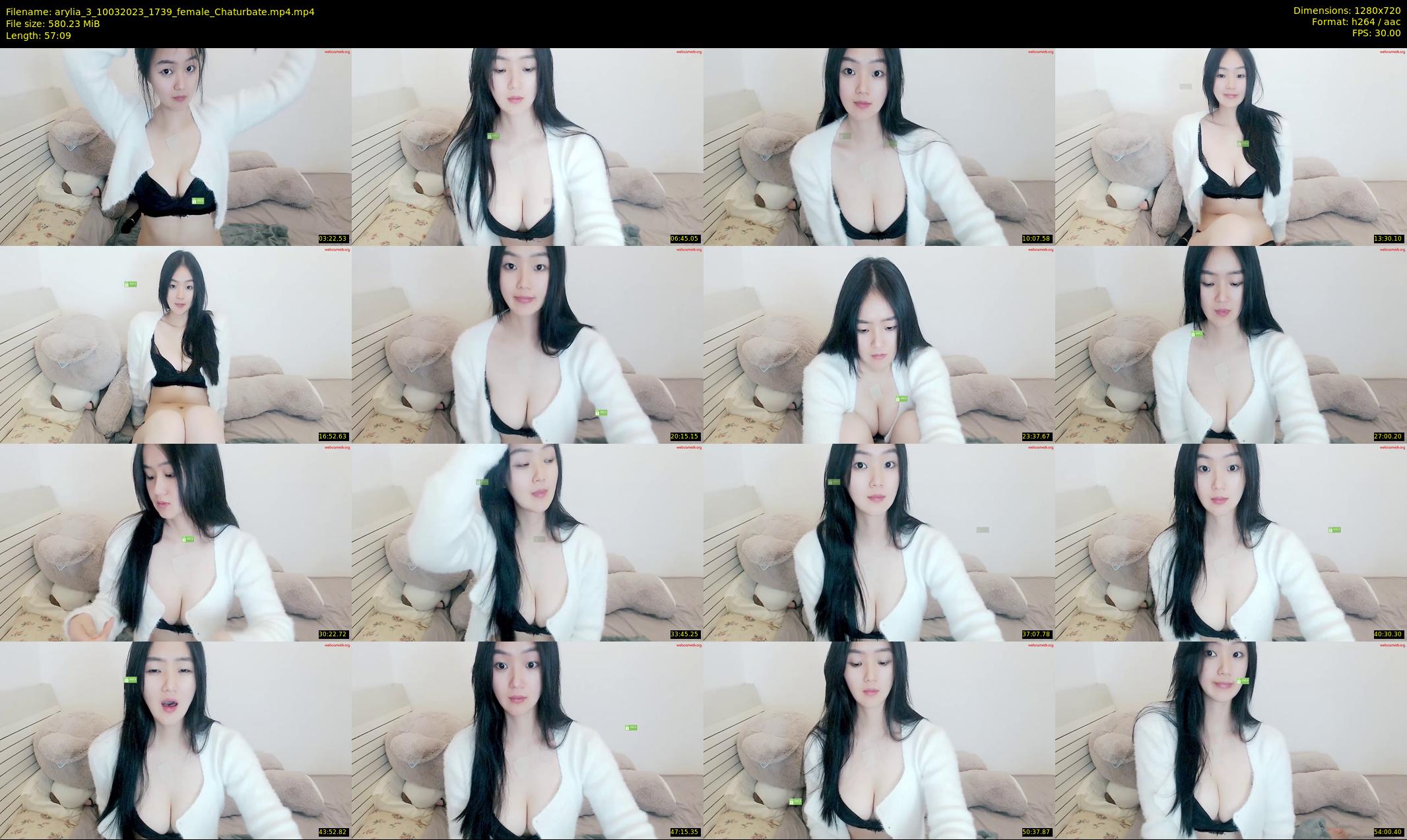 arylia_3 — 58 minute Chaturbate female cam show recording, 720p, Mar 10, 2023