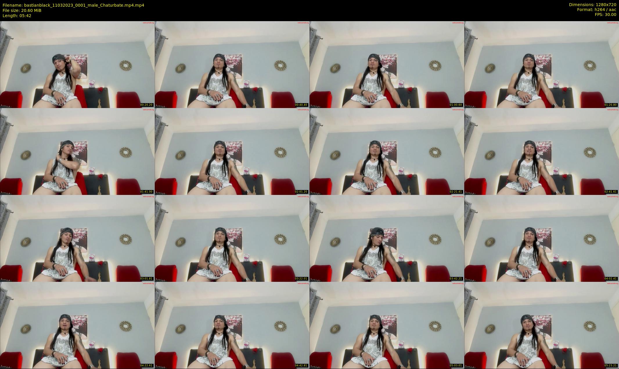 bastianblack — 6 minute Chaturbate male cam show recording, 720p, Mar 11, 2023