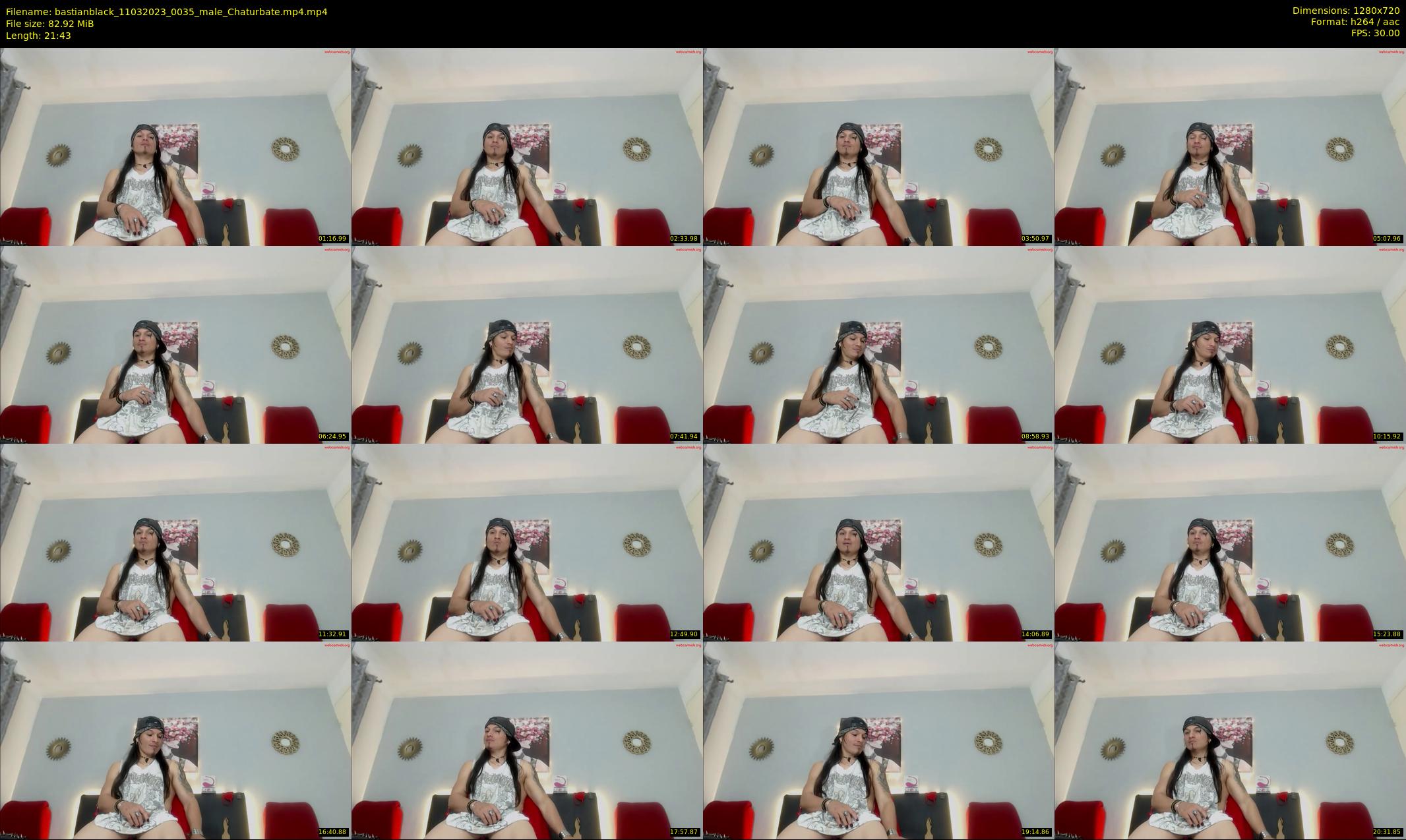 bastianblack — 22 minute Chaturbate male cam show recording, 720p, Mar 11, 2023