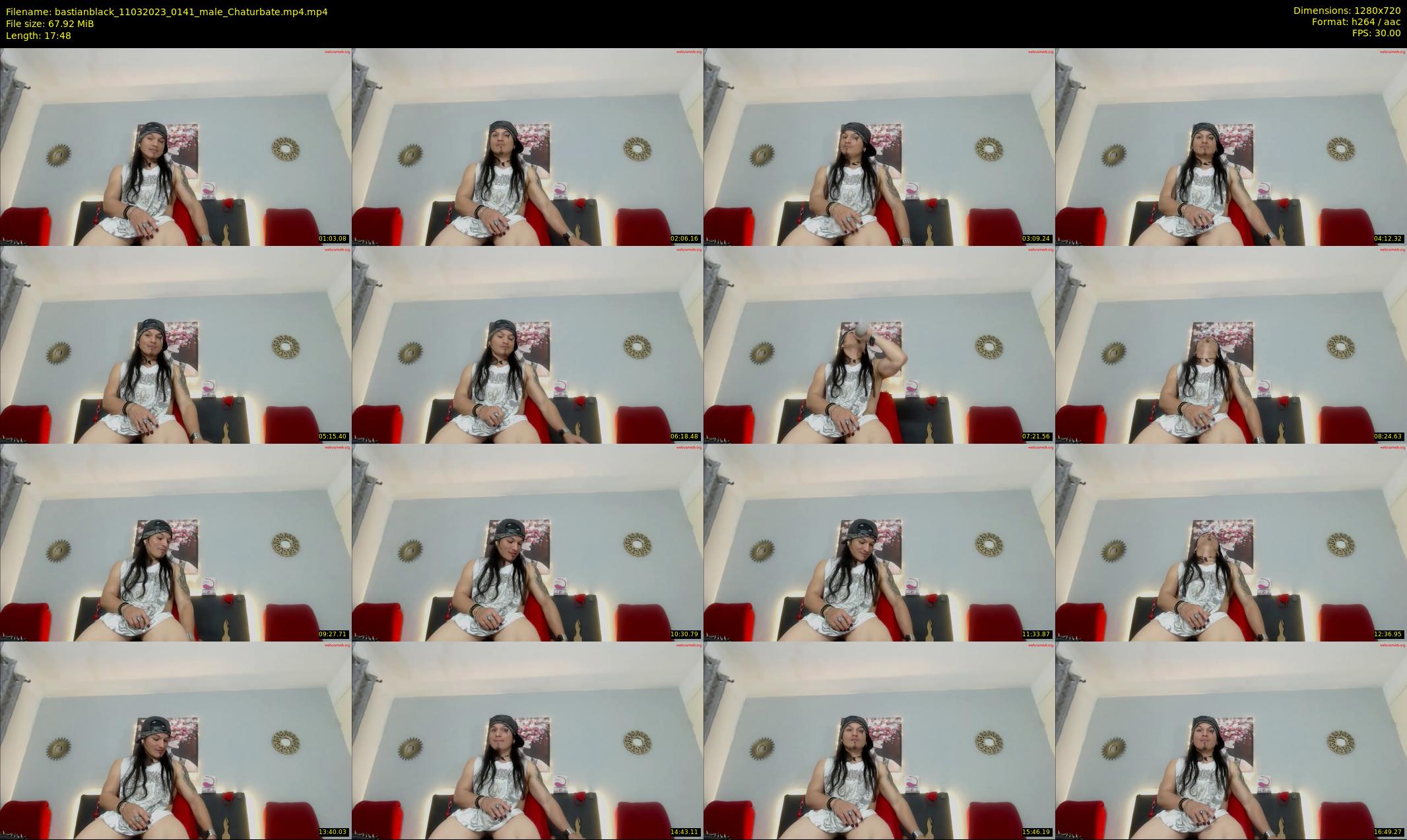 bastianblack — 18 minute Chaturbate male cam show recording, 720p, Mar 11, 2023