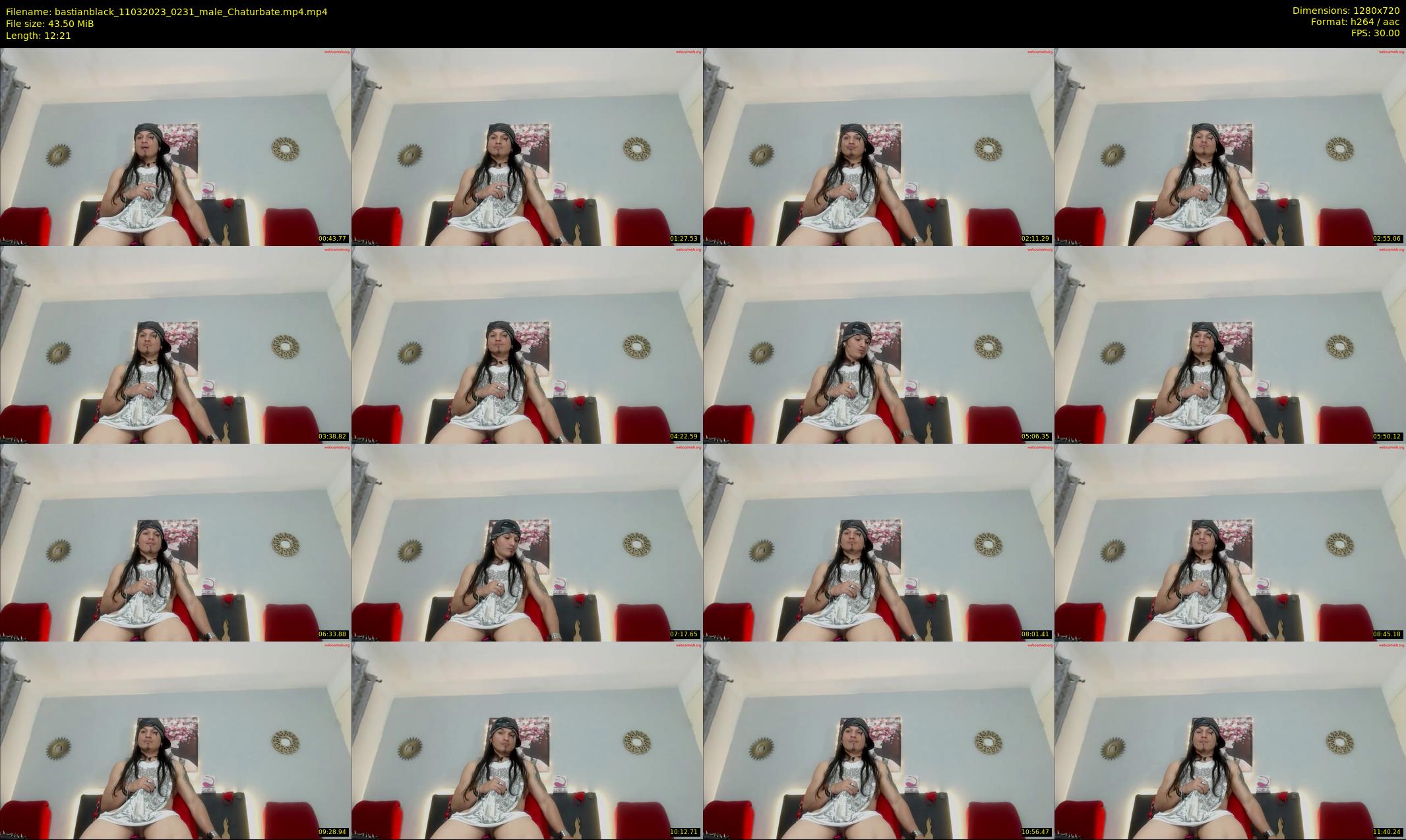 bastianblack — 13 minute Chaturbate male cam show recording, 720p, Mar 11, 2023