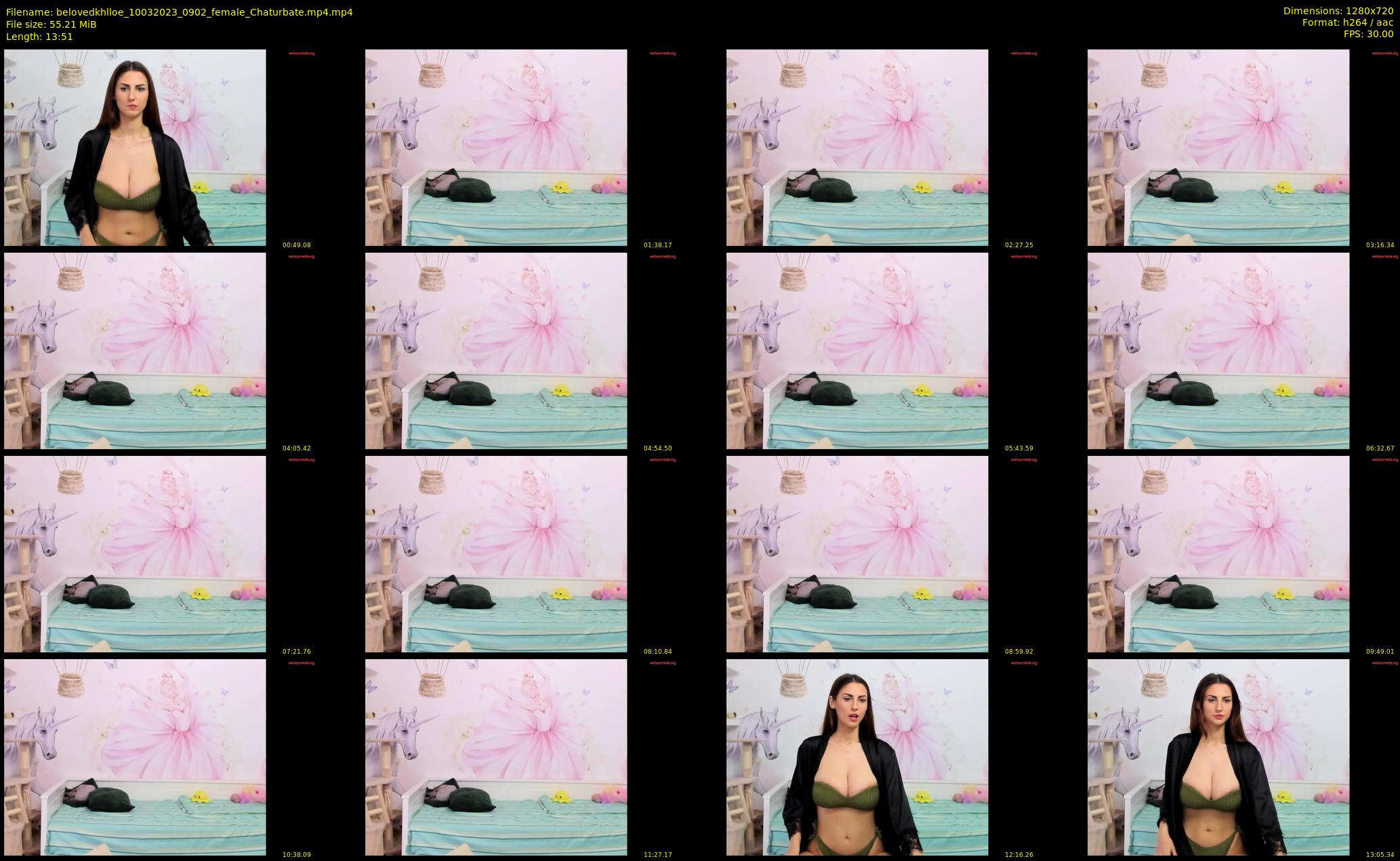 belovedkhlloe — 14 minute Chaturbate female cam show recording, 720p, Mar 10, 2023