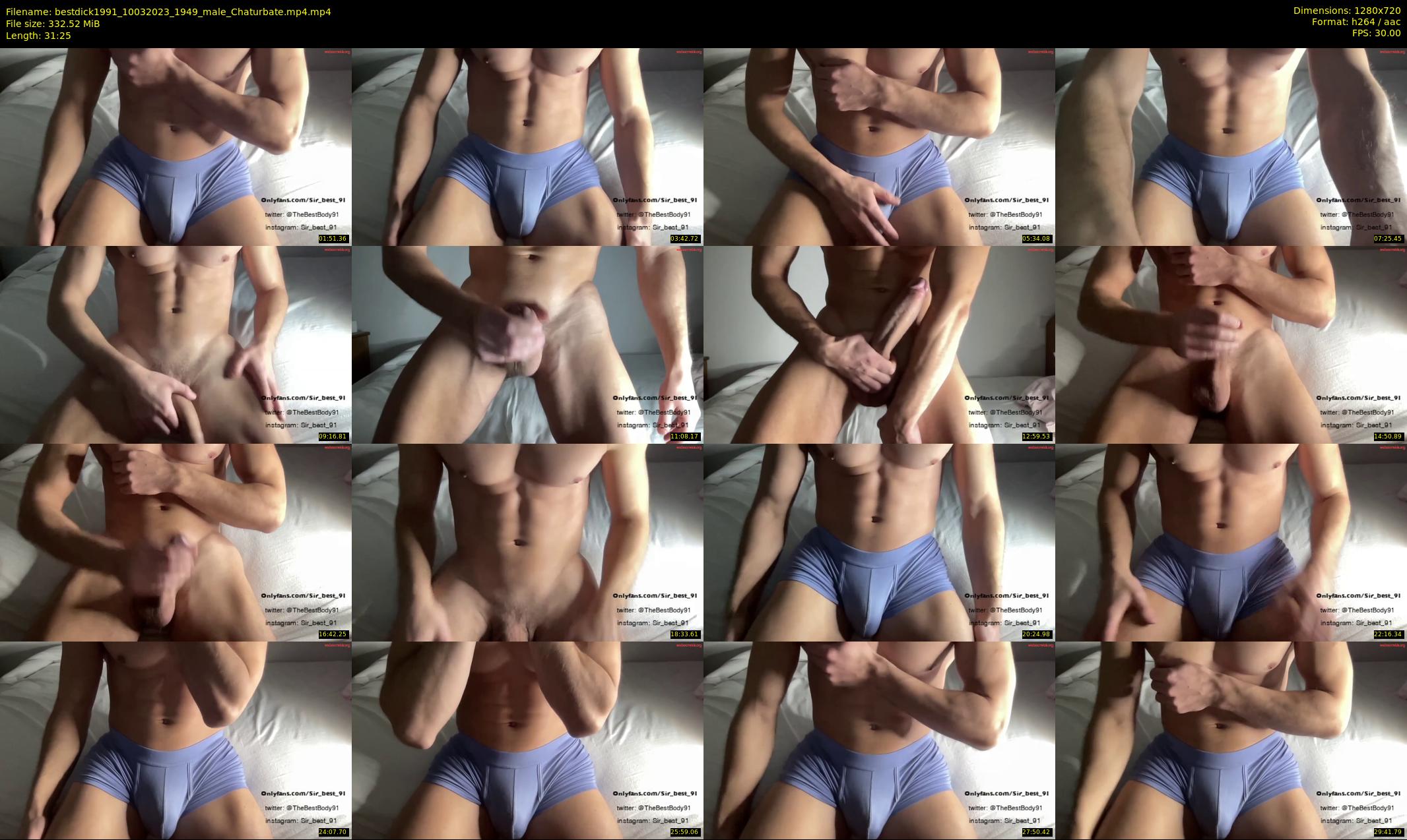bestdick1991 — 32 minute Chaturbate male cam show recording, 720p, Mar 10, 2023