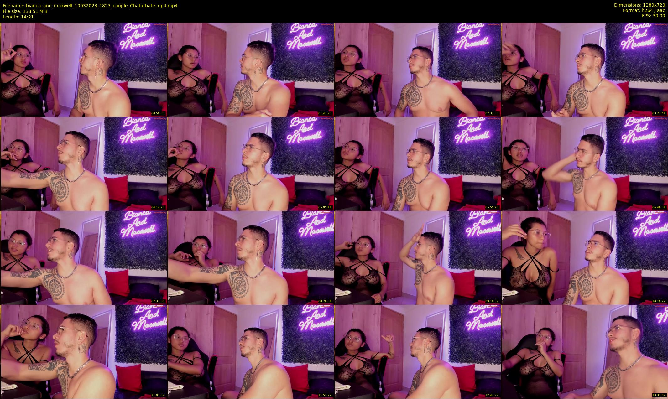 bianca_and_maxwell — 15 minute Chaturbate couple cam show recording, 720p, Mar 10, 2023