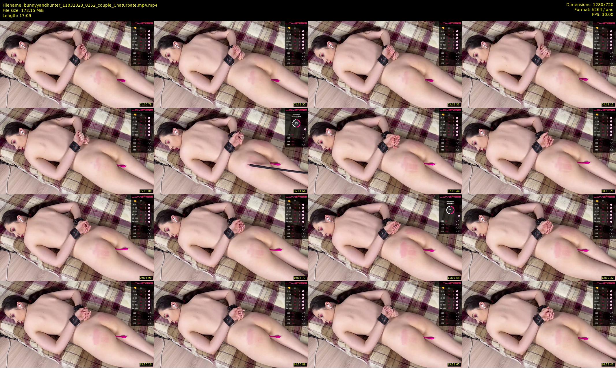 bunnyyandhunter — 18 minute Chaturbate couple cam show recording, 720p, Mar 11, 2023