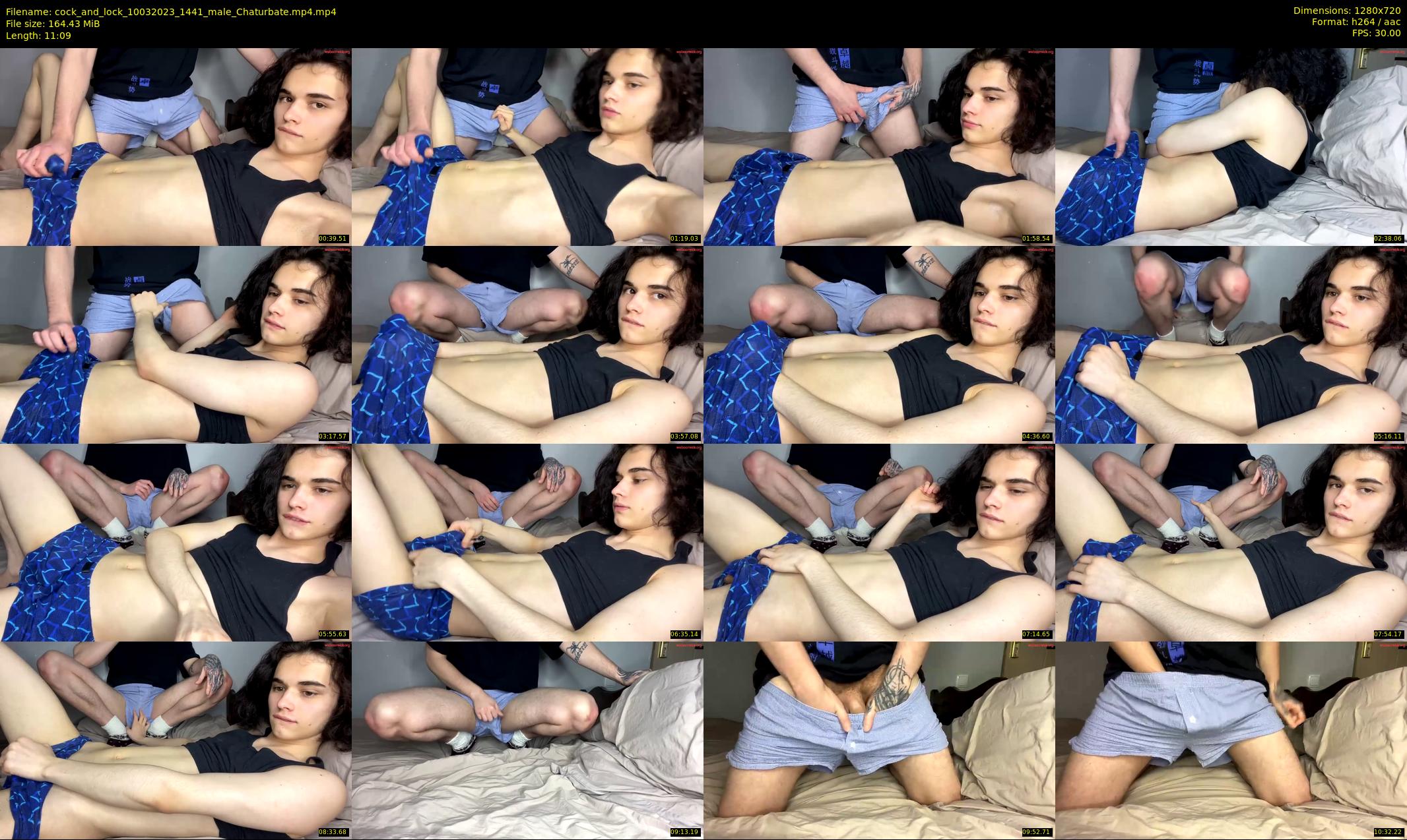 cock_and_lock — 12 minute Chaturbate male cam show recording, 720p, Mar 10, 2023
