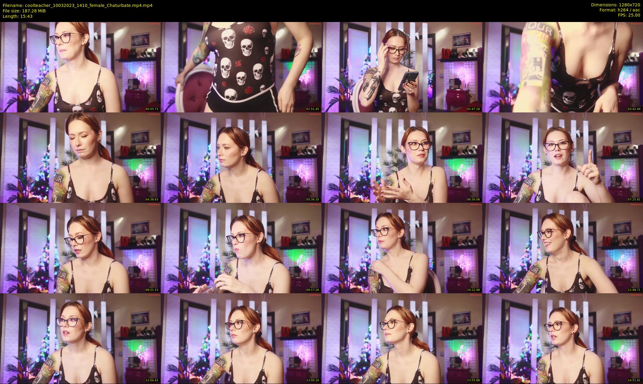 coolteacher — 16 minute Chaturbate female cam show recording, 720p, Mar 10, 2023